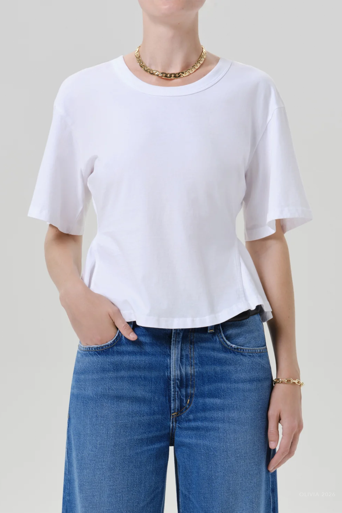 Rework Men's Tee in White