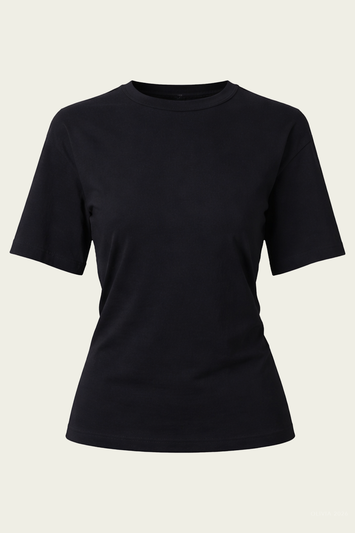Fabien Tee in Washed Black