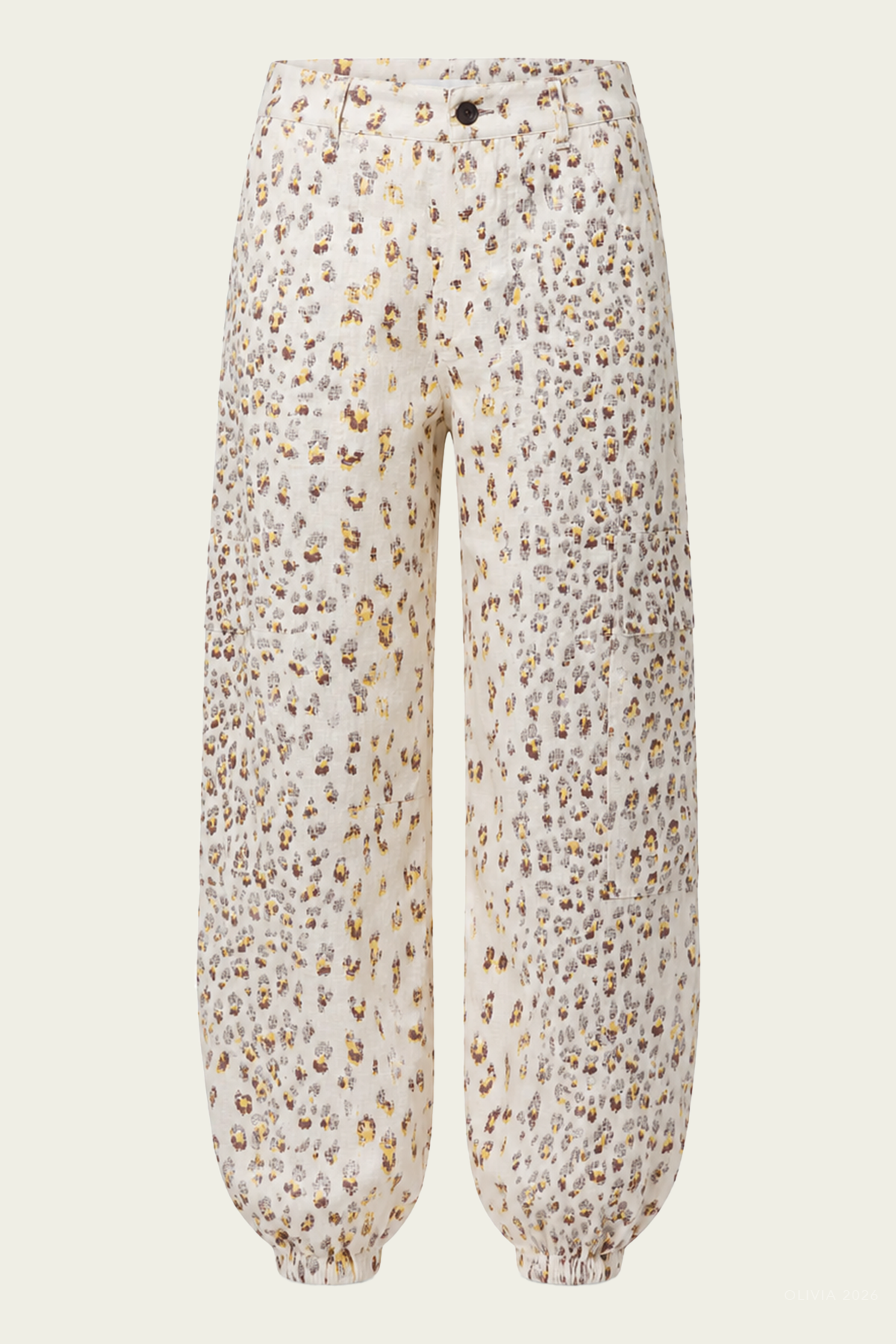 Ciela Linen Balloon Utility in Cheetah