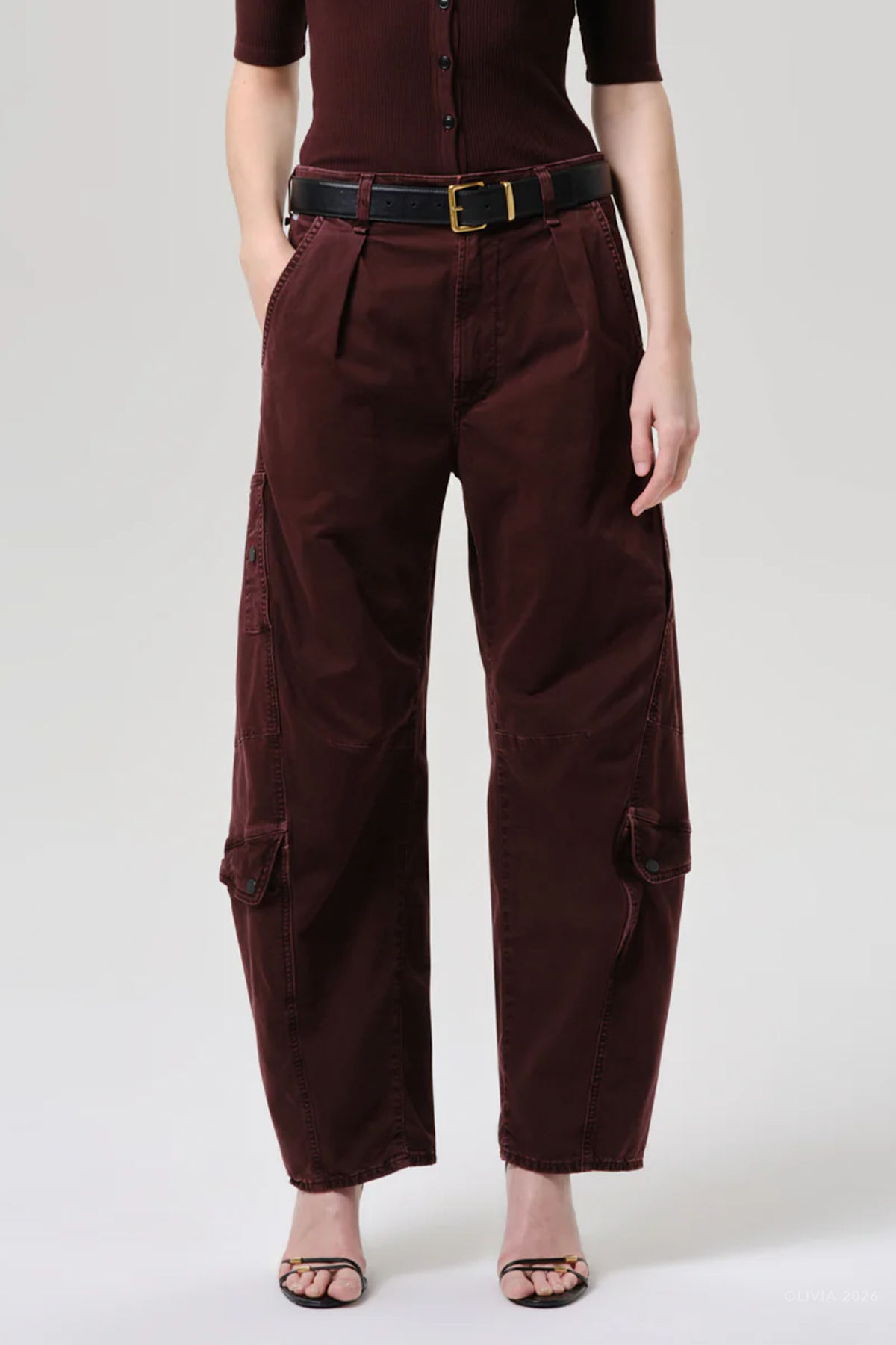 Flight Pant in Mahogany