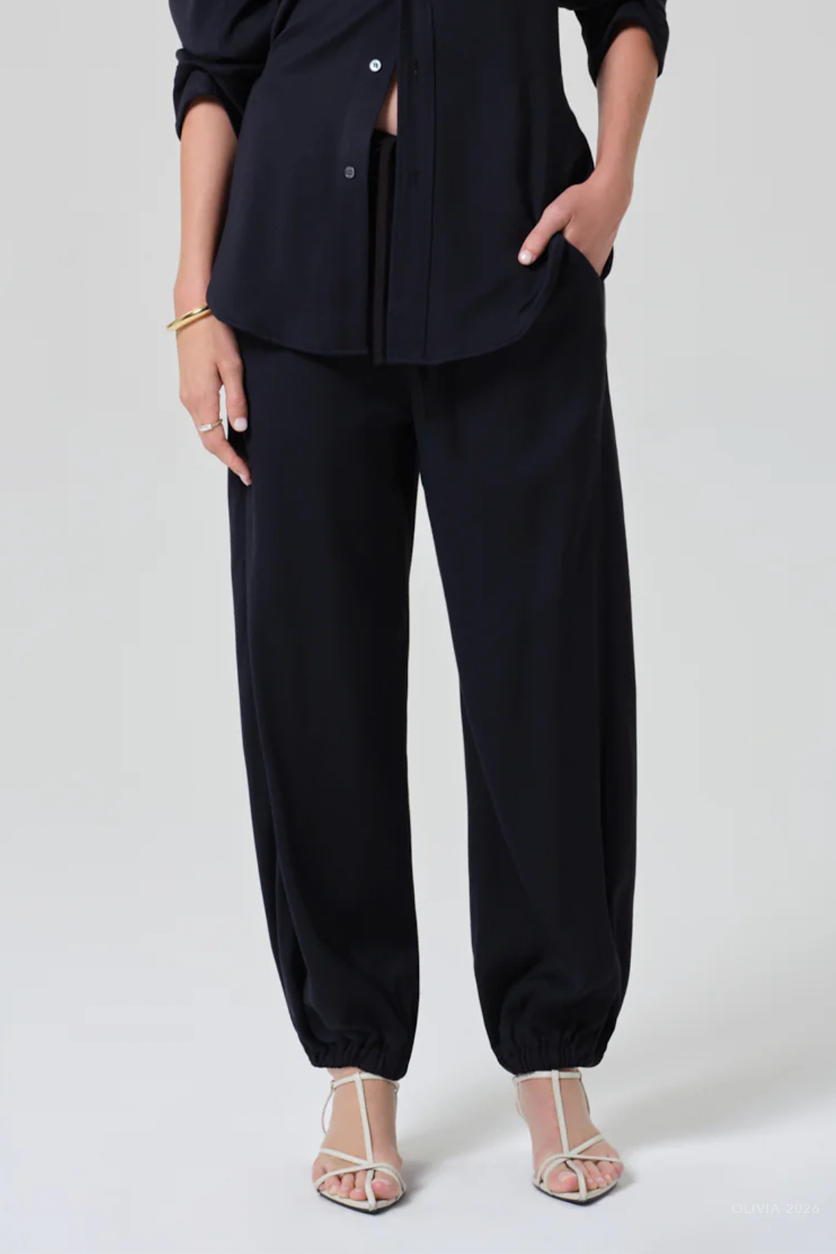 Bubble Pull On in Navy