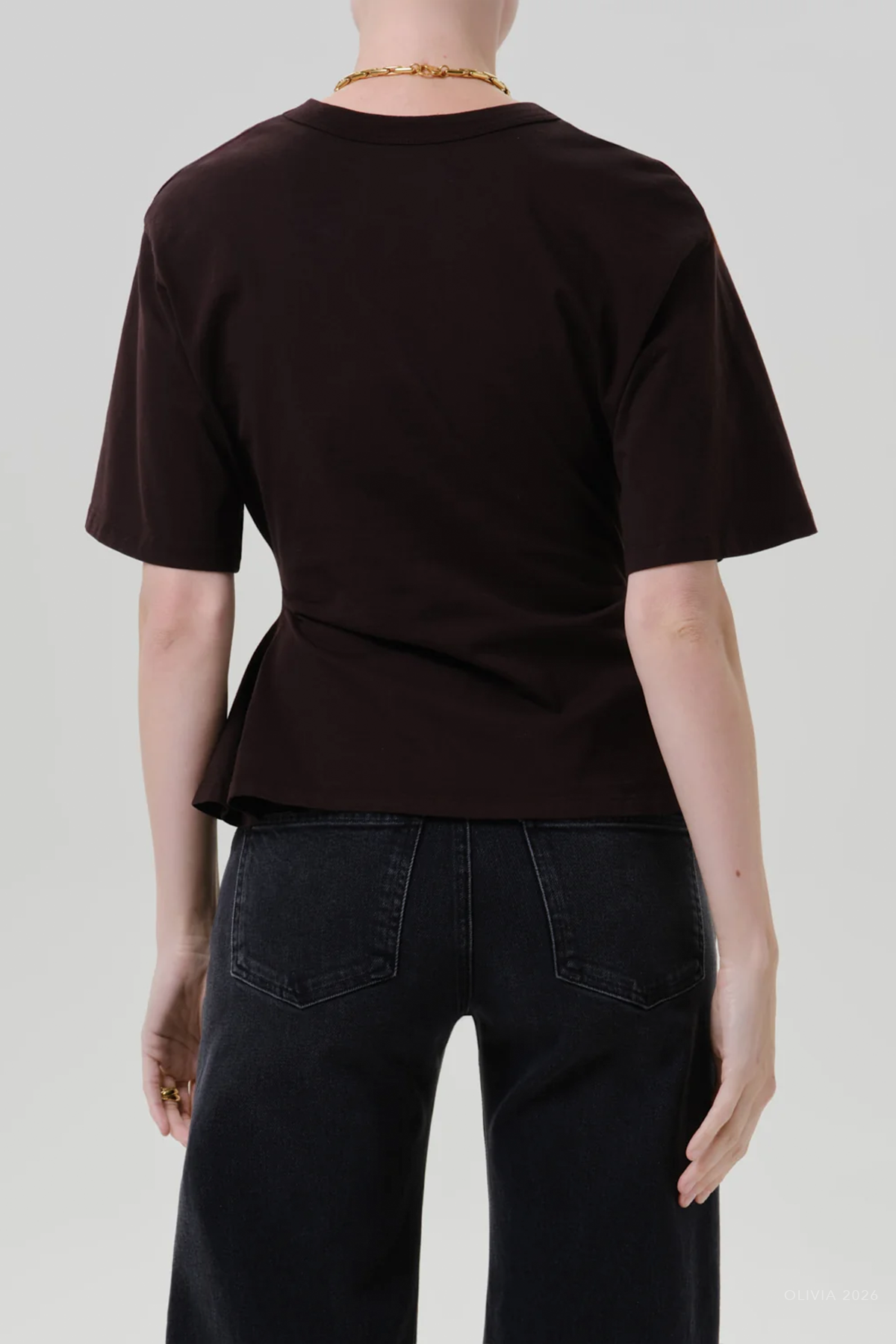 Rework Men's Tee in Chocolate
