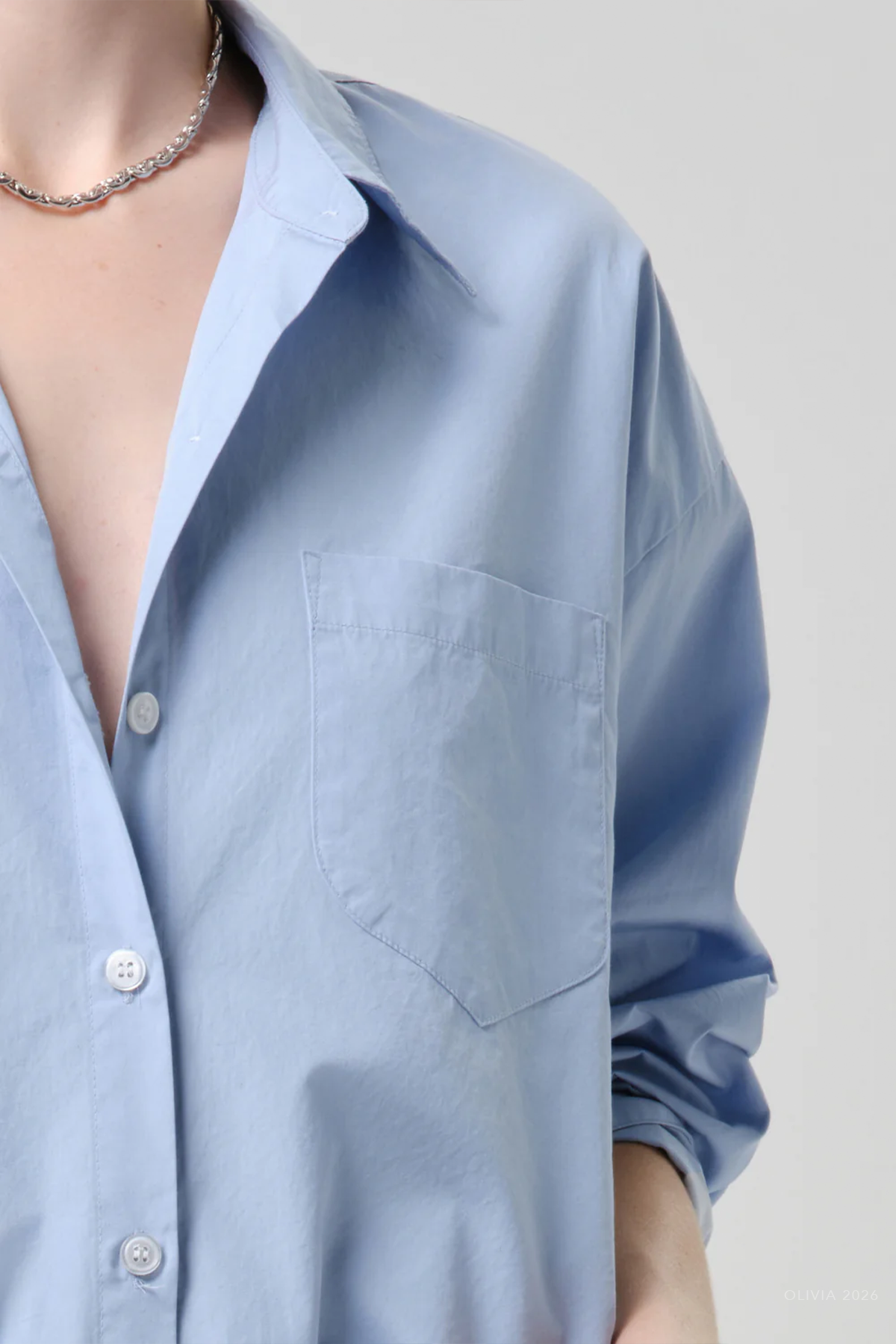 Petit Ami Shirt in French Blue