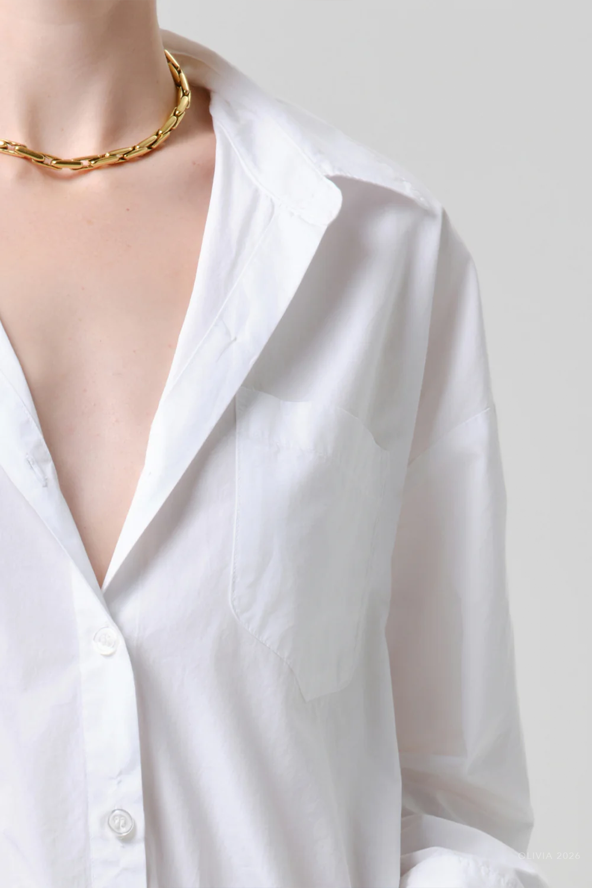 Petit Ami Shirt in Optic White
