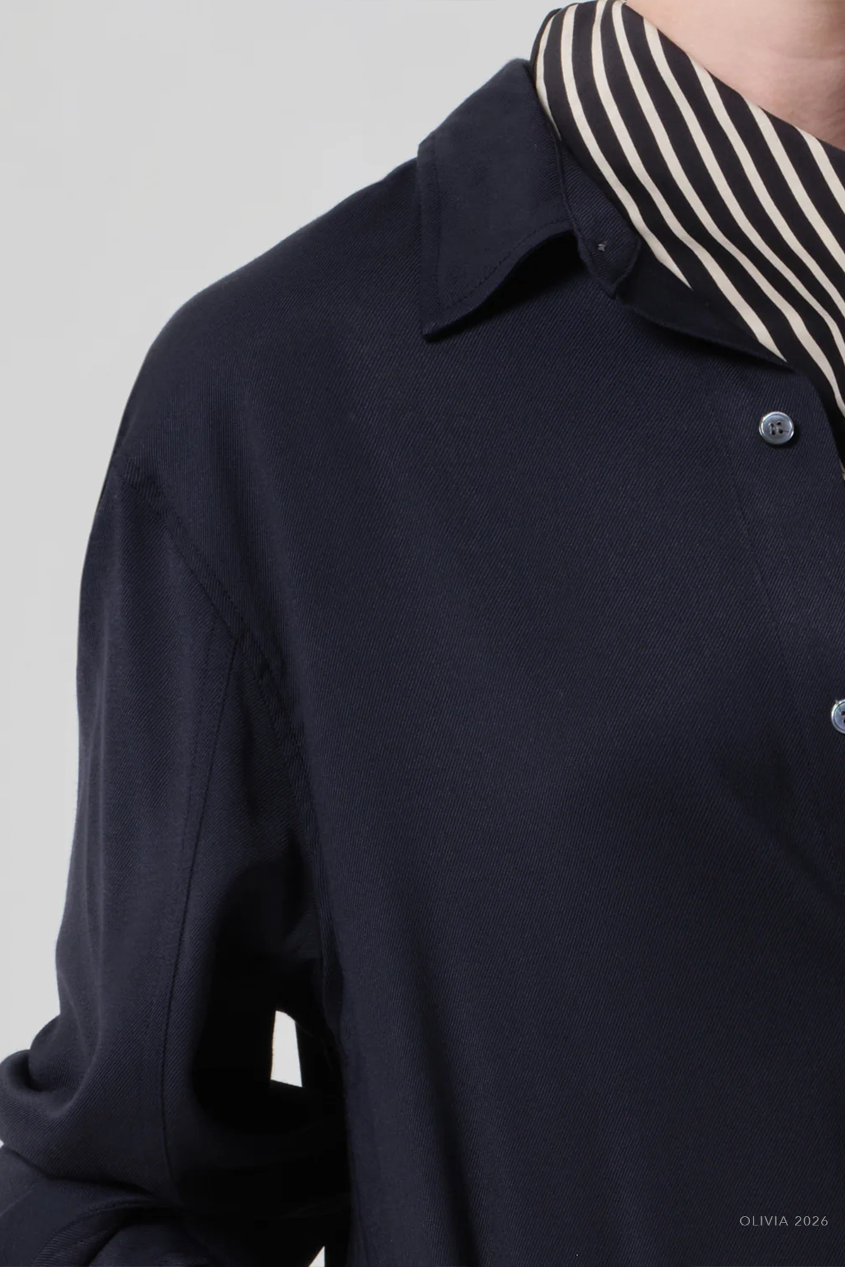 Kayla Shirt in Navy