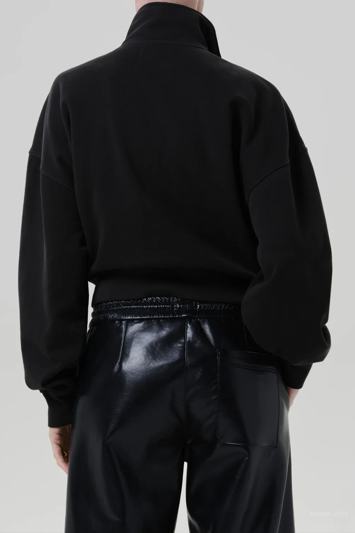Mirelle Funnel Neck in Juniper