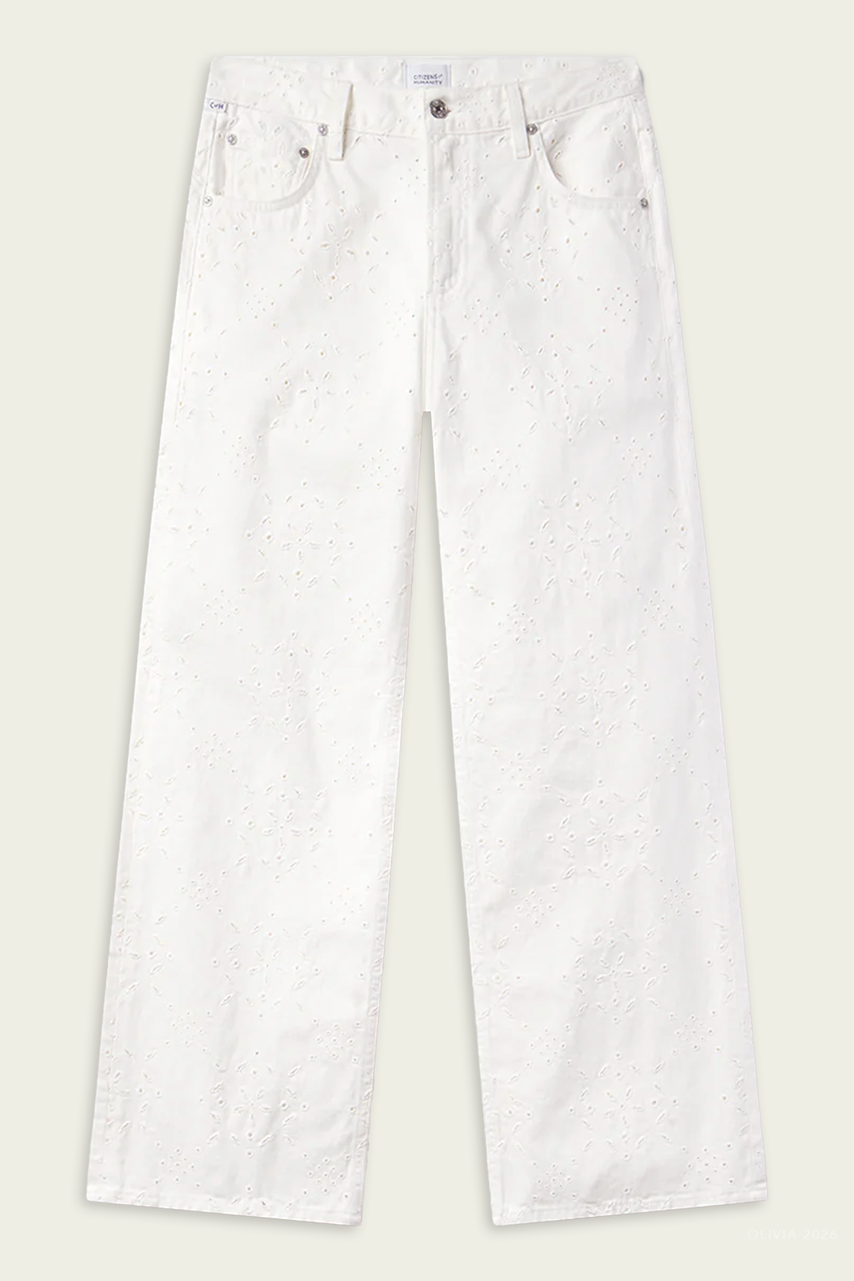 Lindz Easy Straight in Blanc