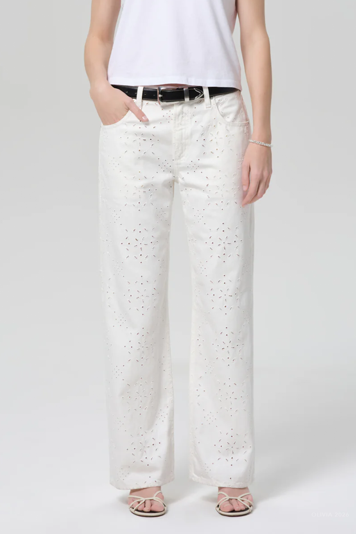 Lindz Easy Straight in Blanc