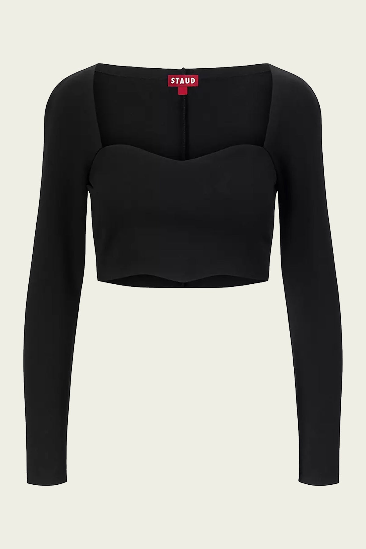 Corde Cropped Top in Black - shop - olivia.com