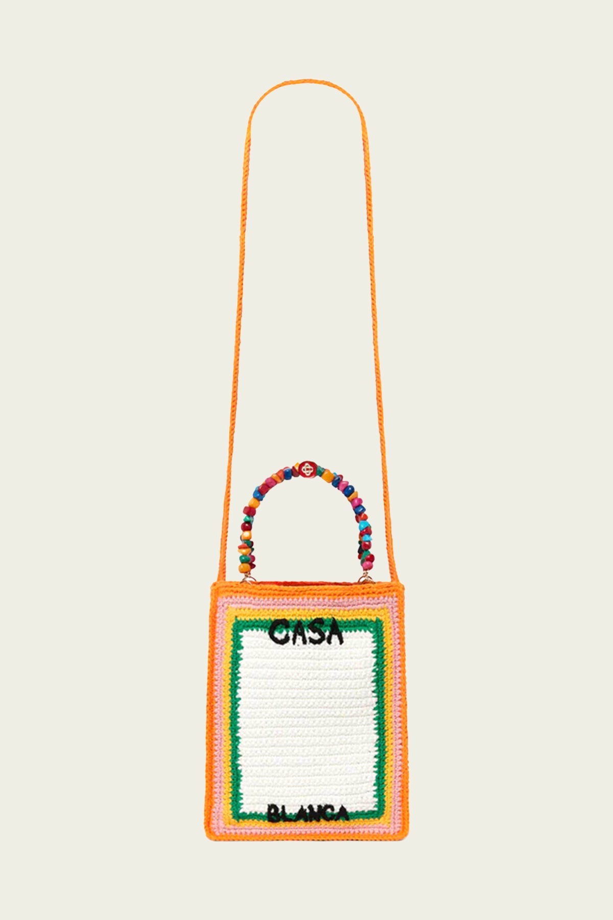 Cotton Crochet Crossbody Mini Bag in Gradient - shop-olivia.com