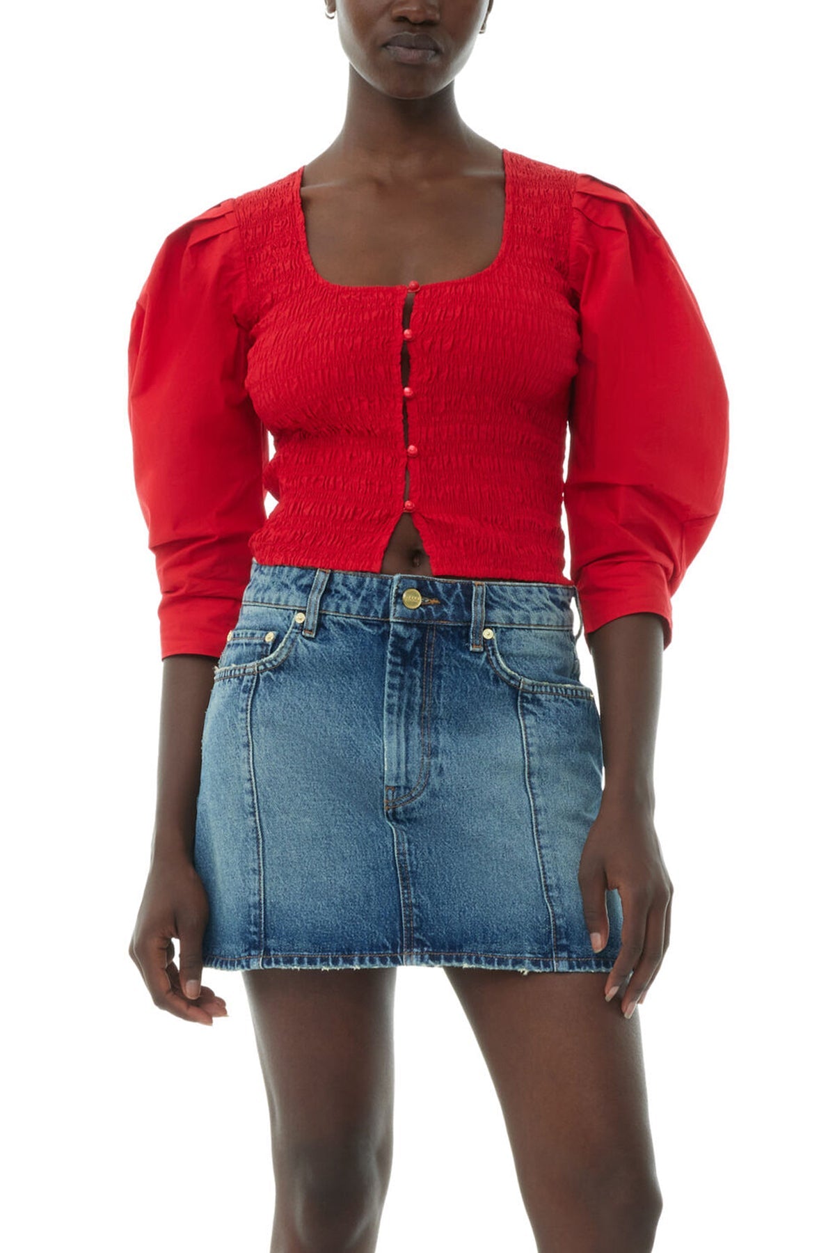 smock blouse