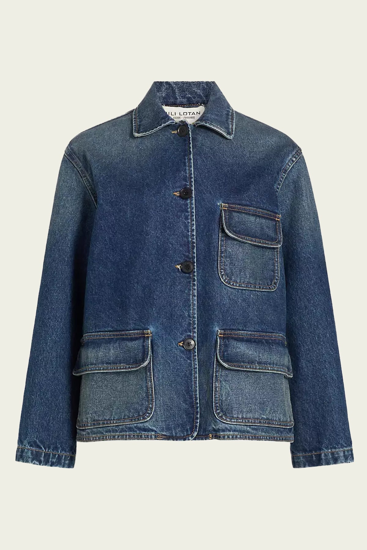 Cowan Denim Jacket in Ocean Wash - shop - olivia.com