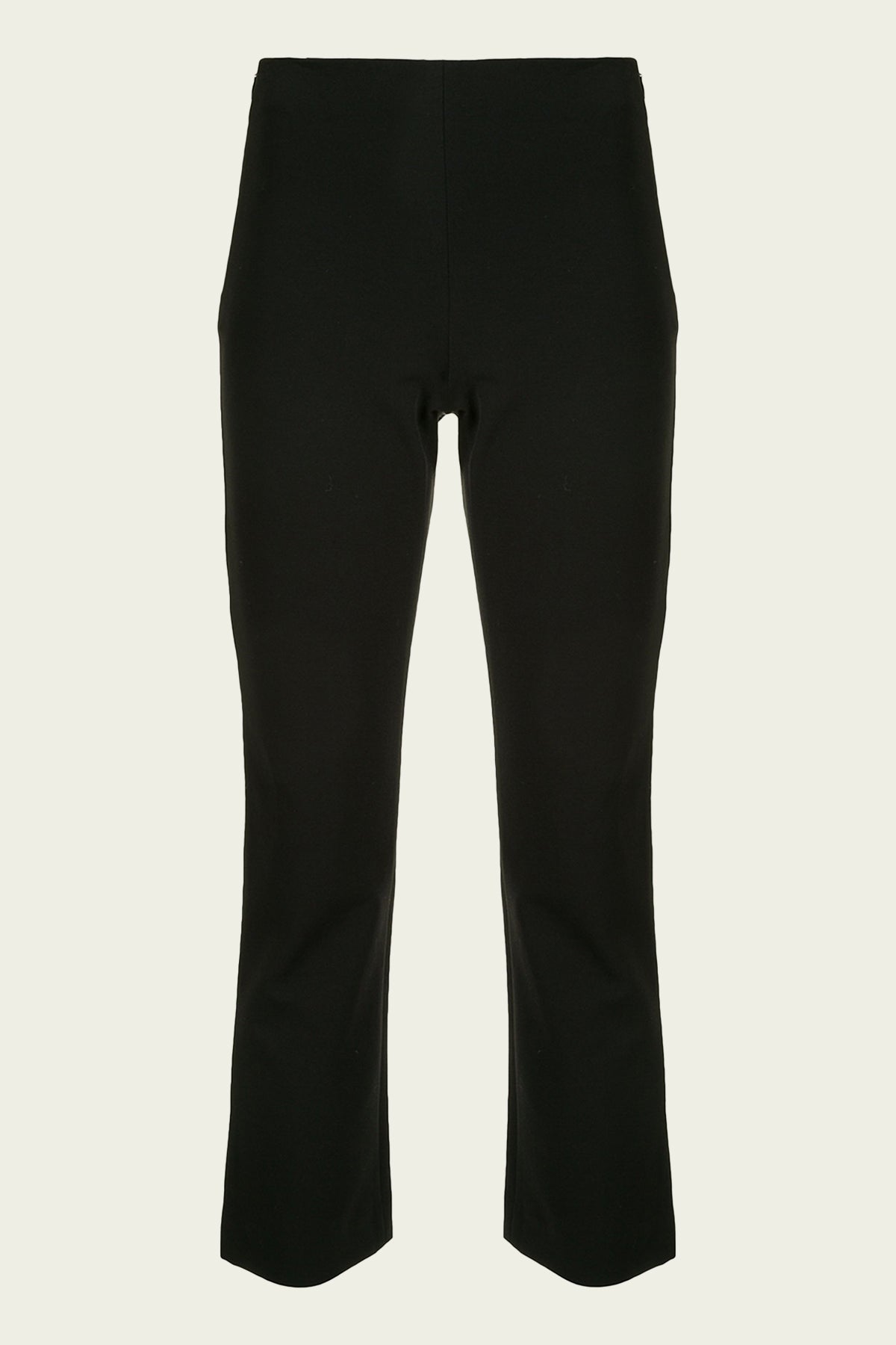 Crop Flare Pants in Black - shop-olivia.com
