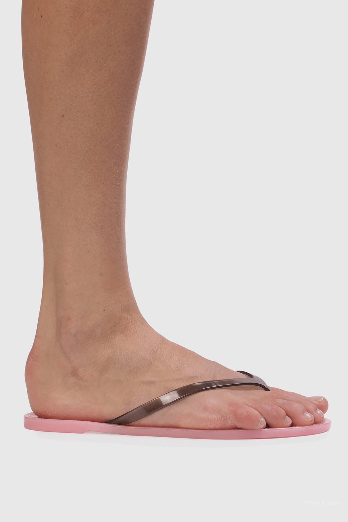 Crystal Sandal in Bubblegum Pink - shop - olivia.com