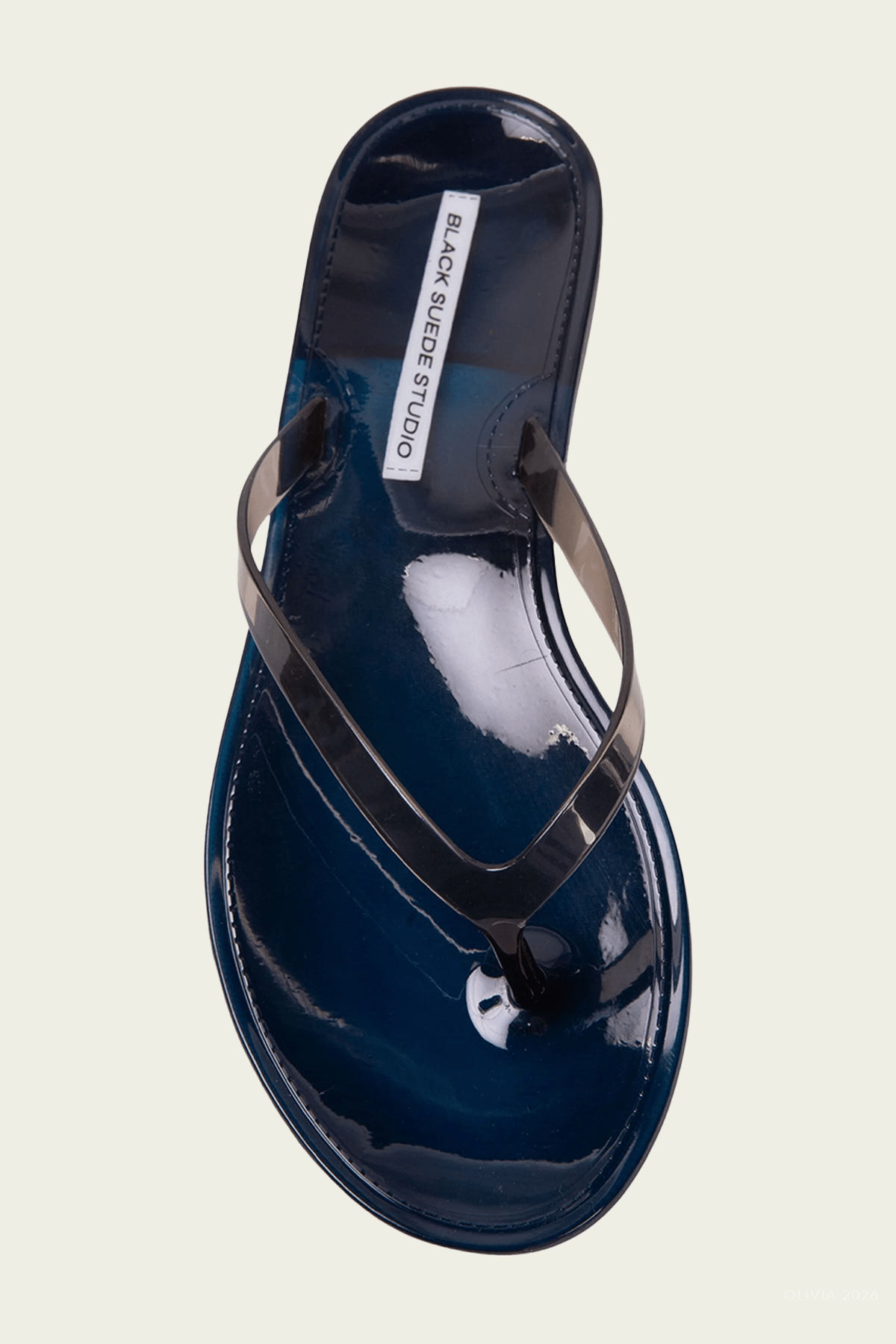 Crystal Sandal in Navy - shop - olivia.com