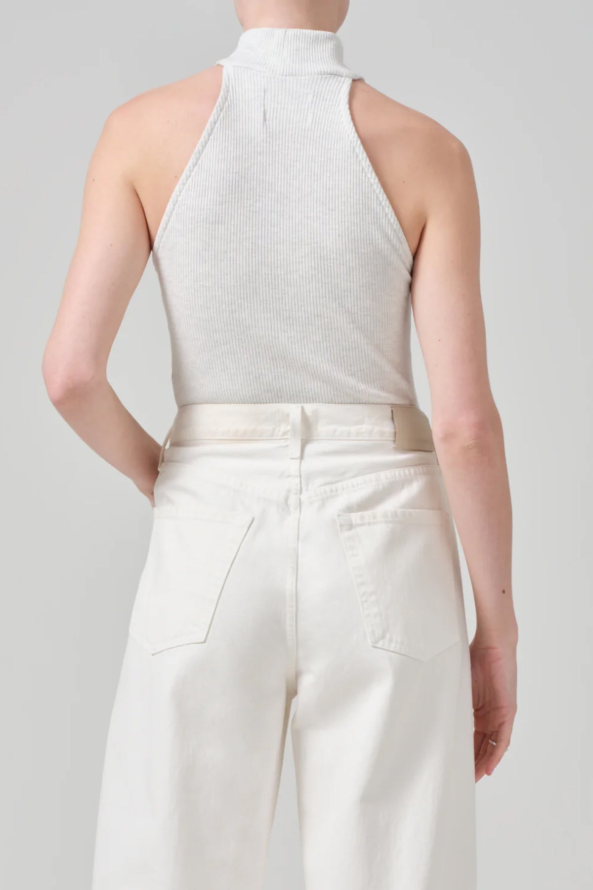 Dani Sleeveless Mock Neck in Pashmina - shop - olivia.com