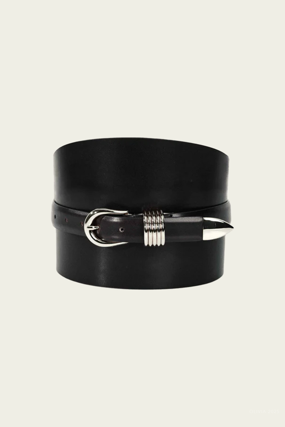 Bodice Belt Short in Silver