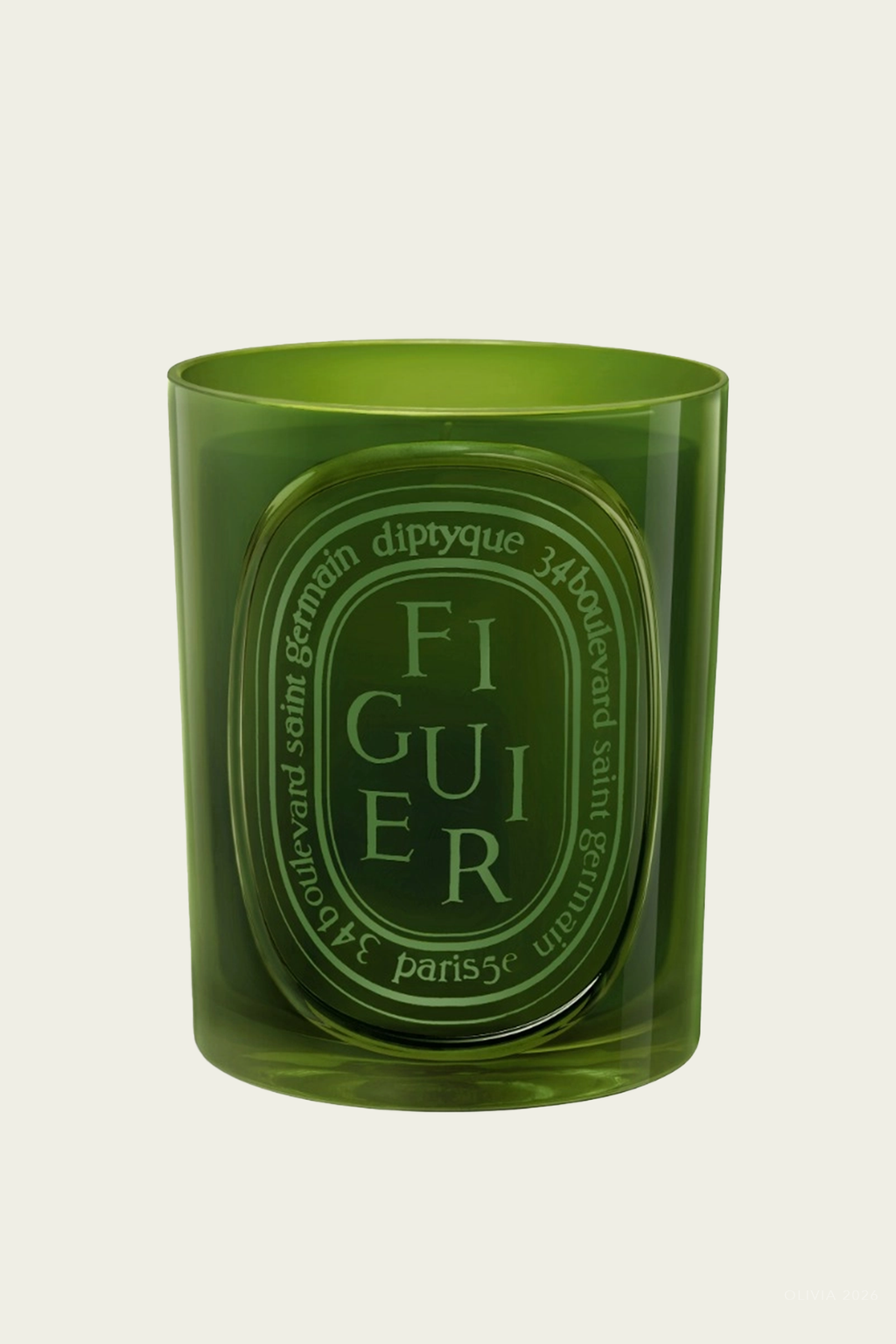 Figuier Medium Colored Candle 10.6oz - NEW VERSION