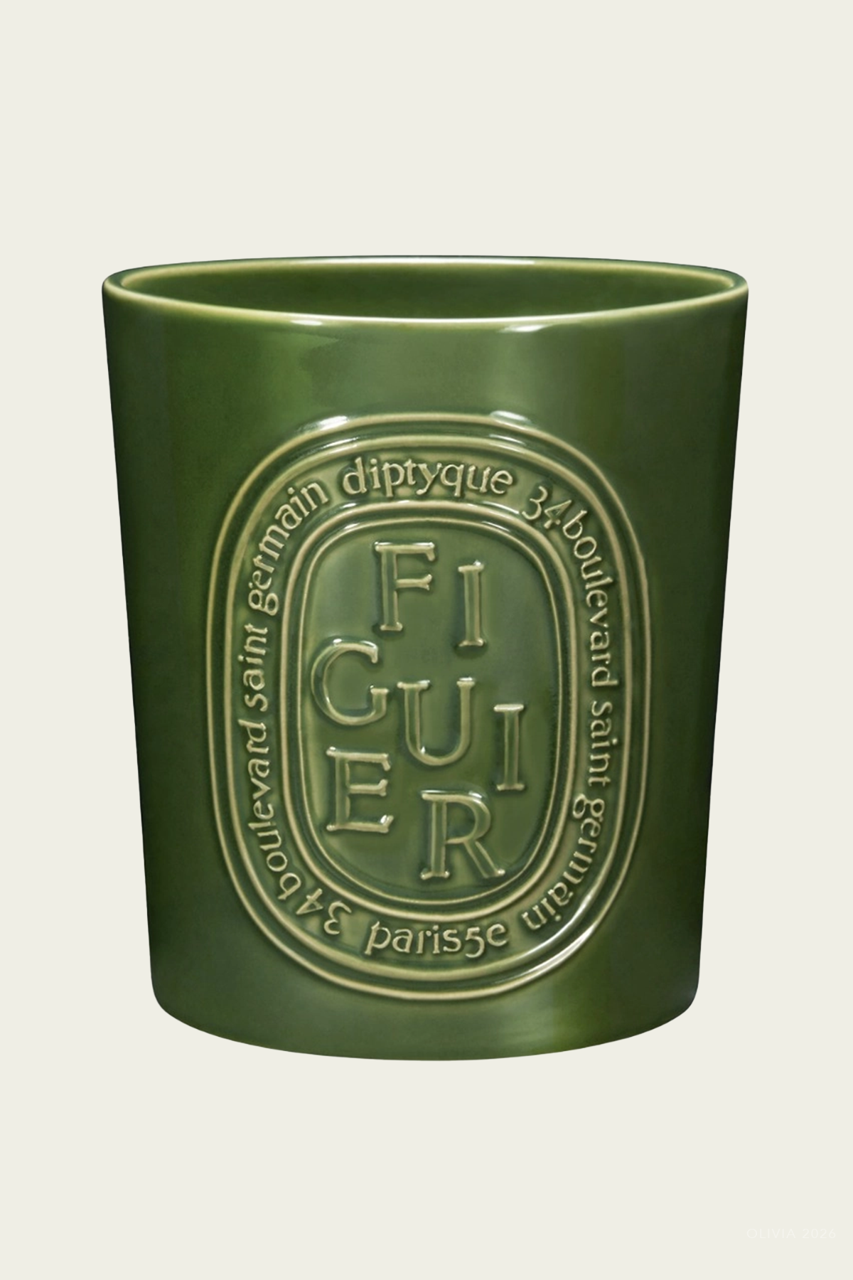 Figuier Large Colored Candle 21.2oz