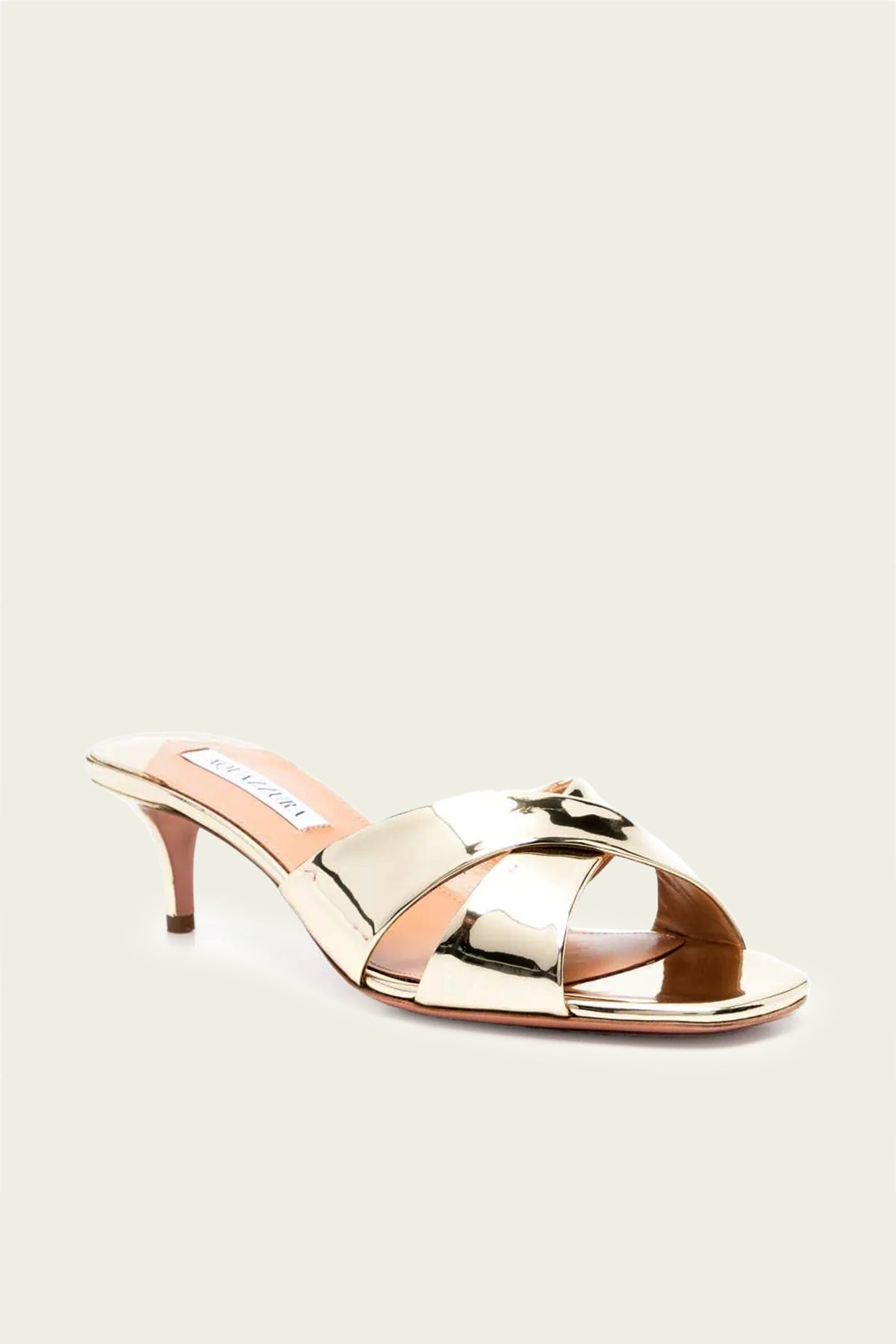 Divine Mule 50 in Soft Gold - shop - olivia.com