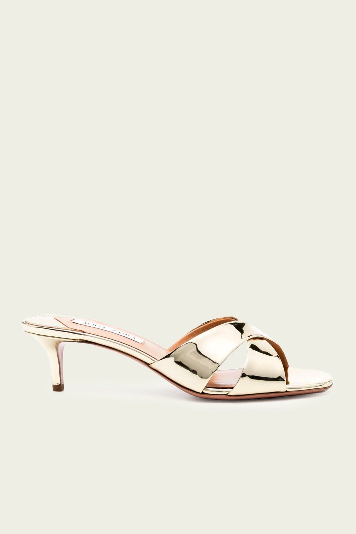 Divine Mule 50 in Soft Gold - shop - olivia.com