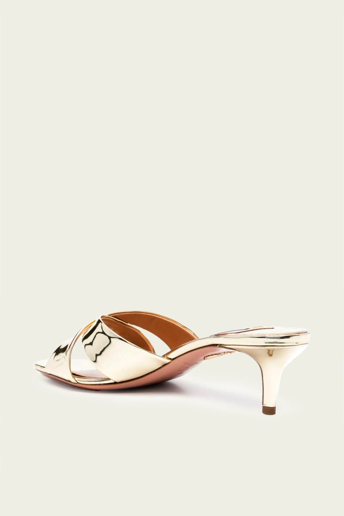 Divine Mule 50 in Soft Gold - shop - olivia.com