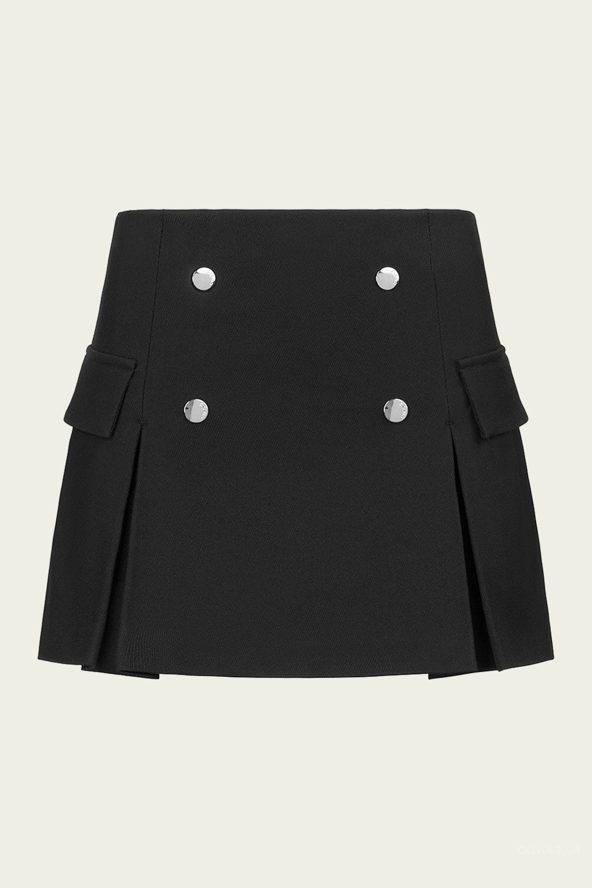 Division Skirt in Black - shop - olivia.com