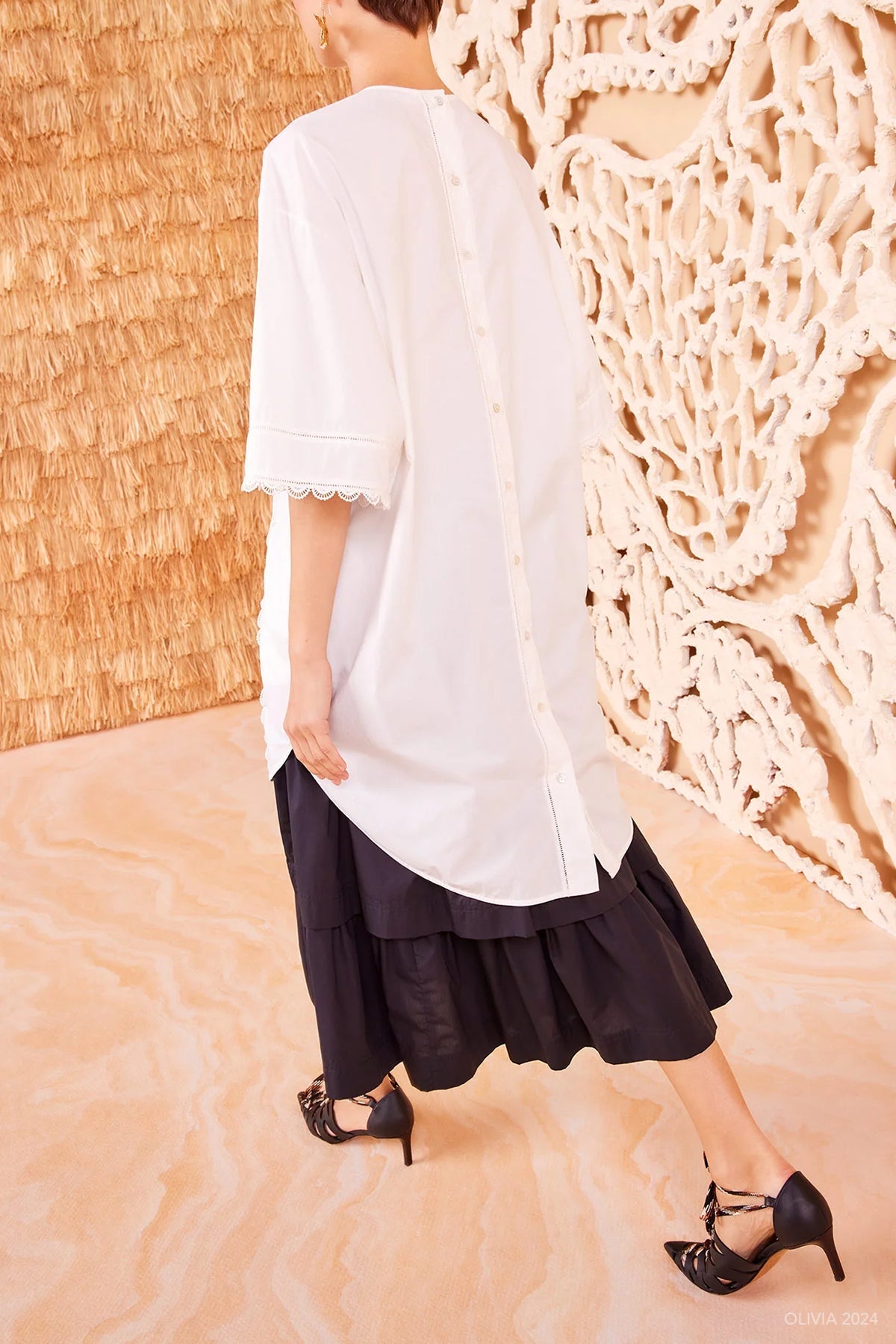 Diyana Tunic in Cowrie - shop - olivia.com