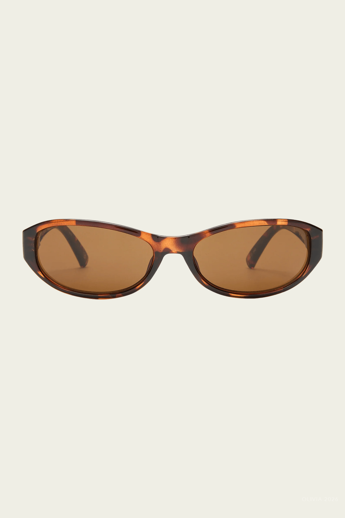 Don't Cha Oval Sunglasses in Tort - shop-olivia.com