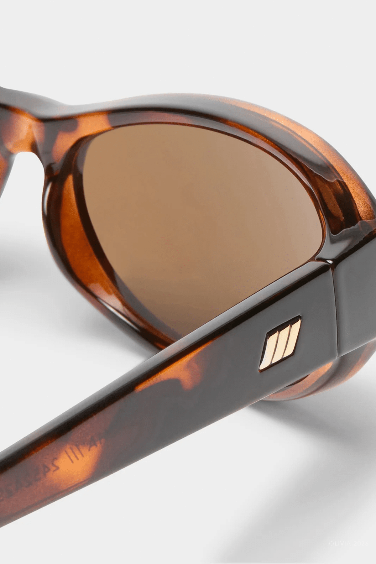 Don't Cha Oval Sunglasses in Tort - shop-olivia.com