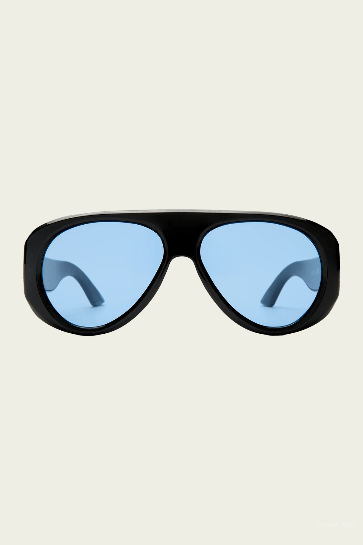 Dream Boat Aviator Sunglasses in Black - shop-olivia.com