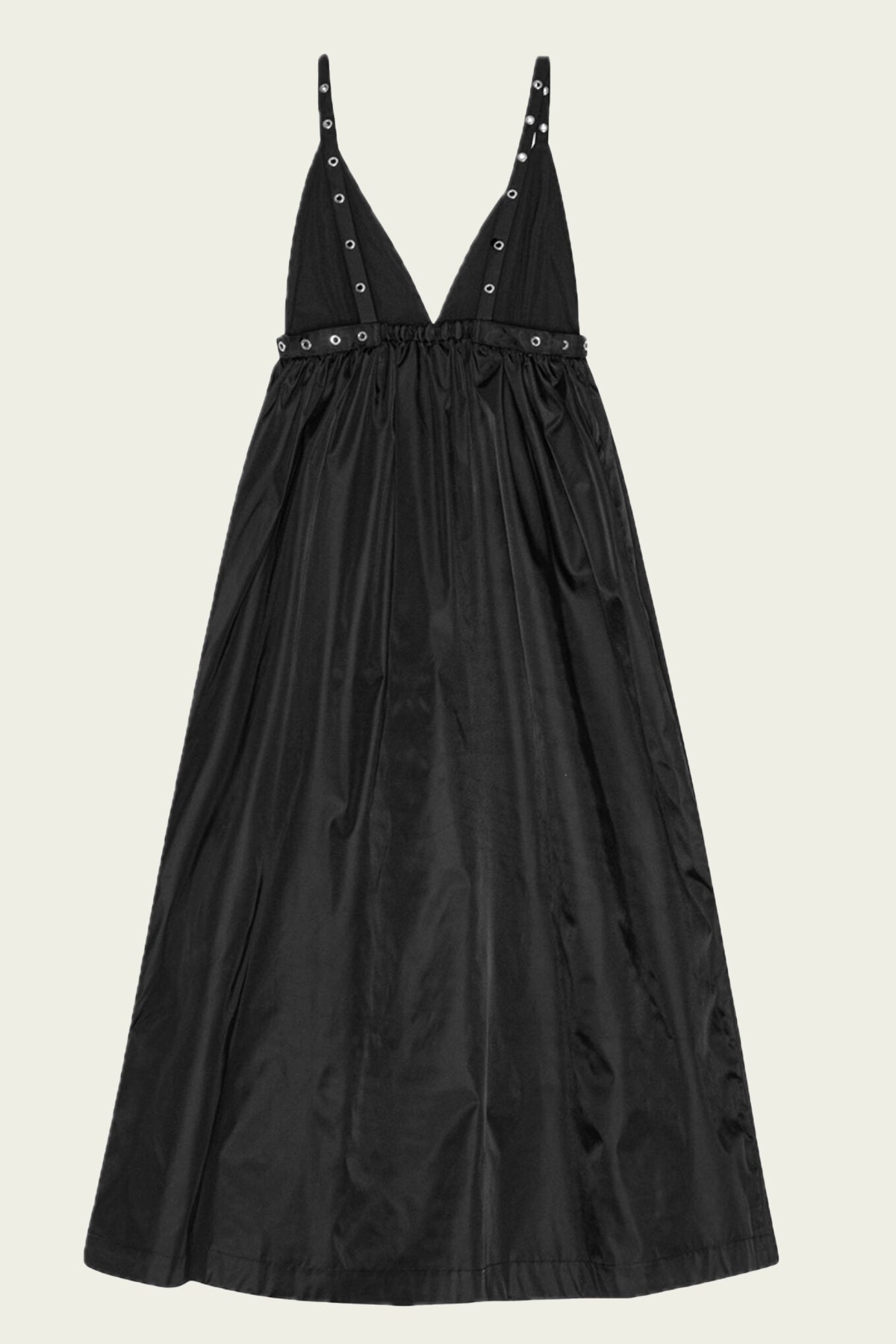 Duchesse Nylon Strap Dress in Black - shop - olivia.com