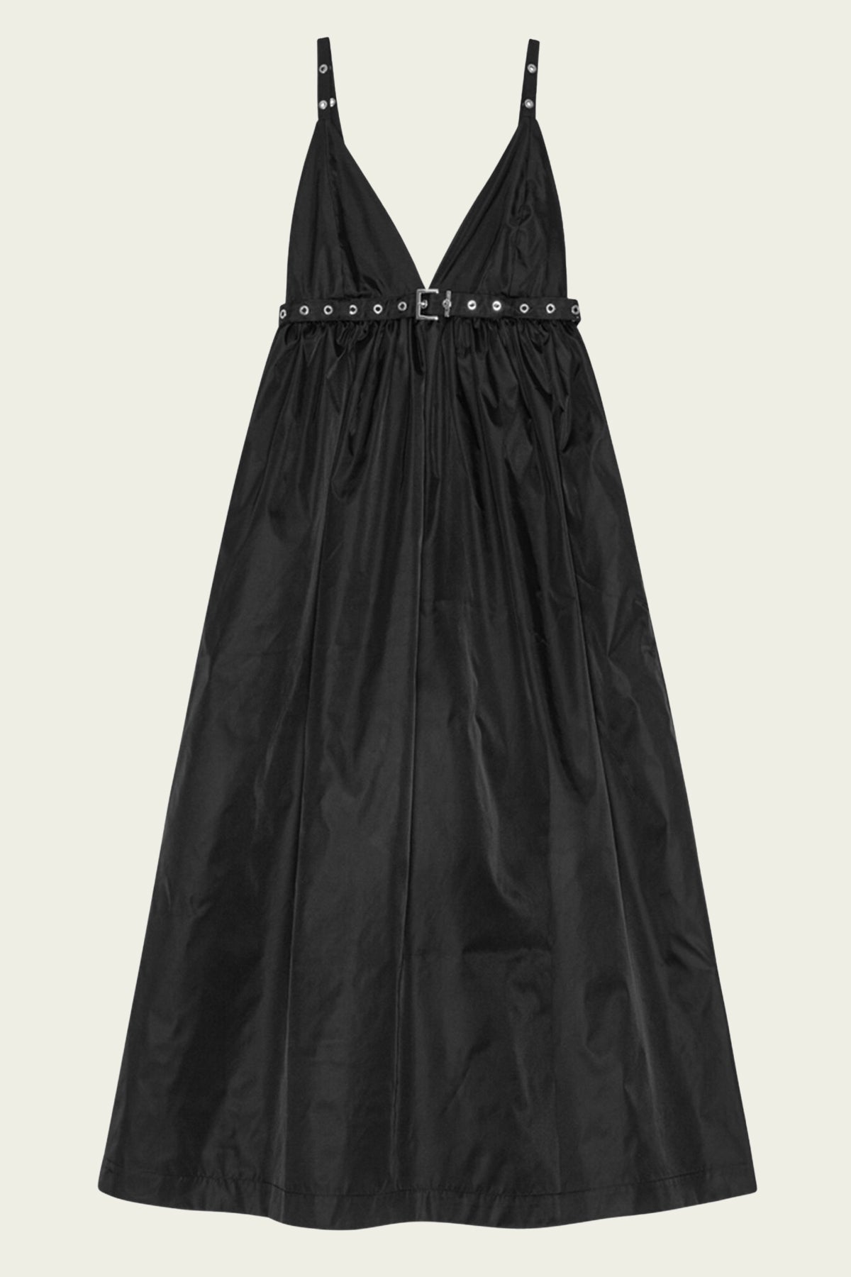 Duchesse Nylon Strap Dress in Black - shop - olivia.com