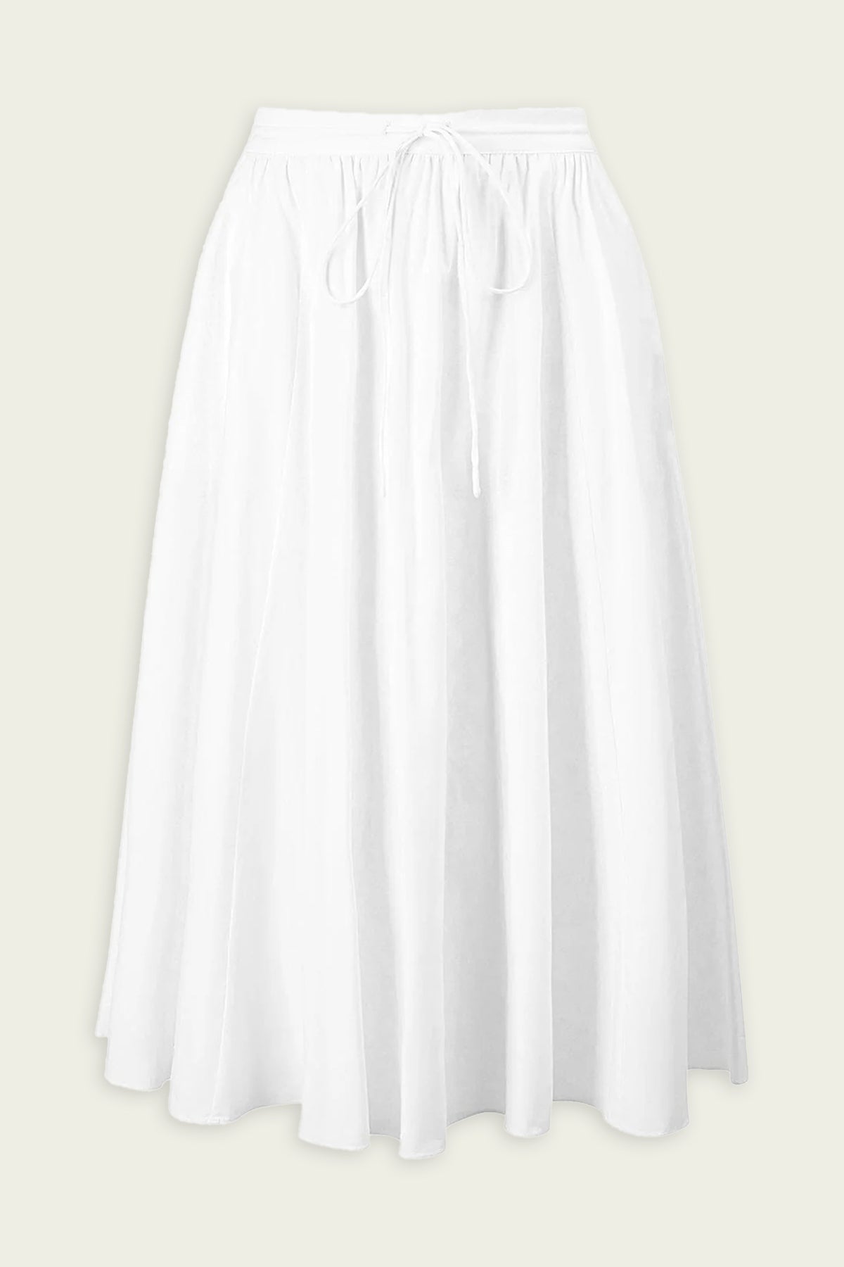 Eden Skirt in White - shop-olivia.com