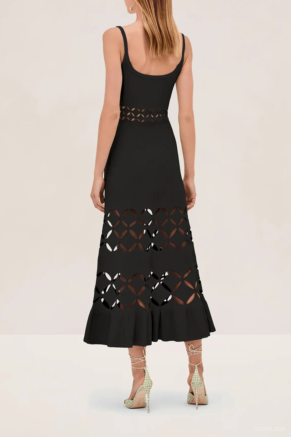 Elayne Dress in Black - shop - olivia.com