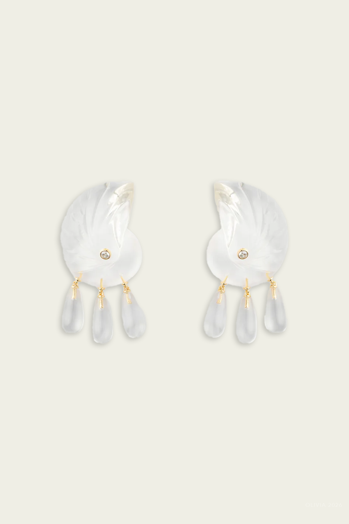 Comporta Earrings in Clear