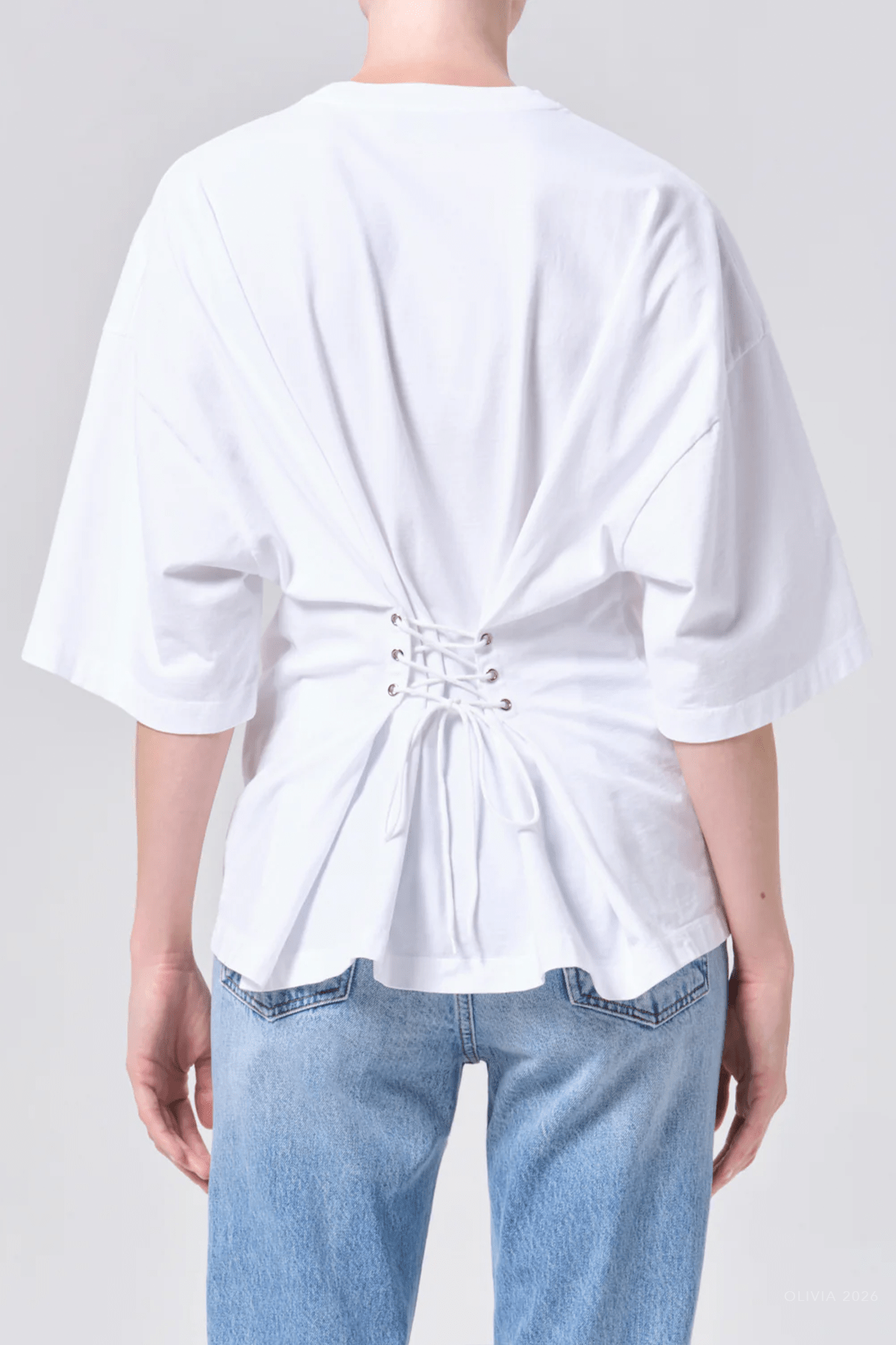 Ellery Tee in White - shop - olivia.com
