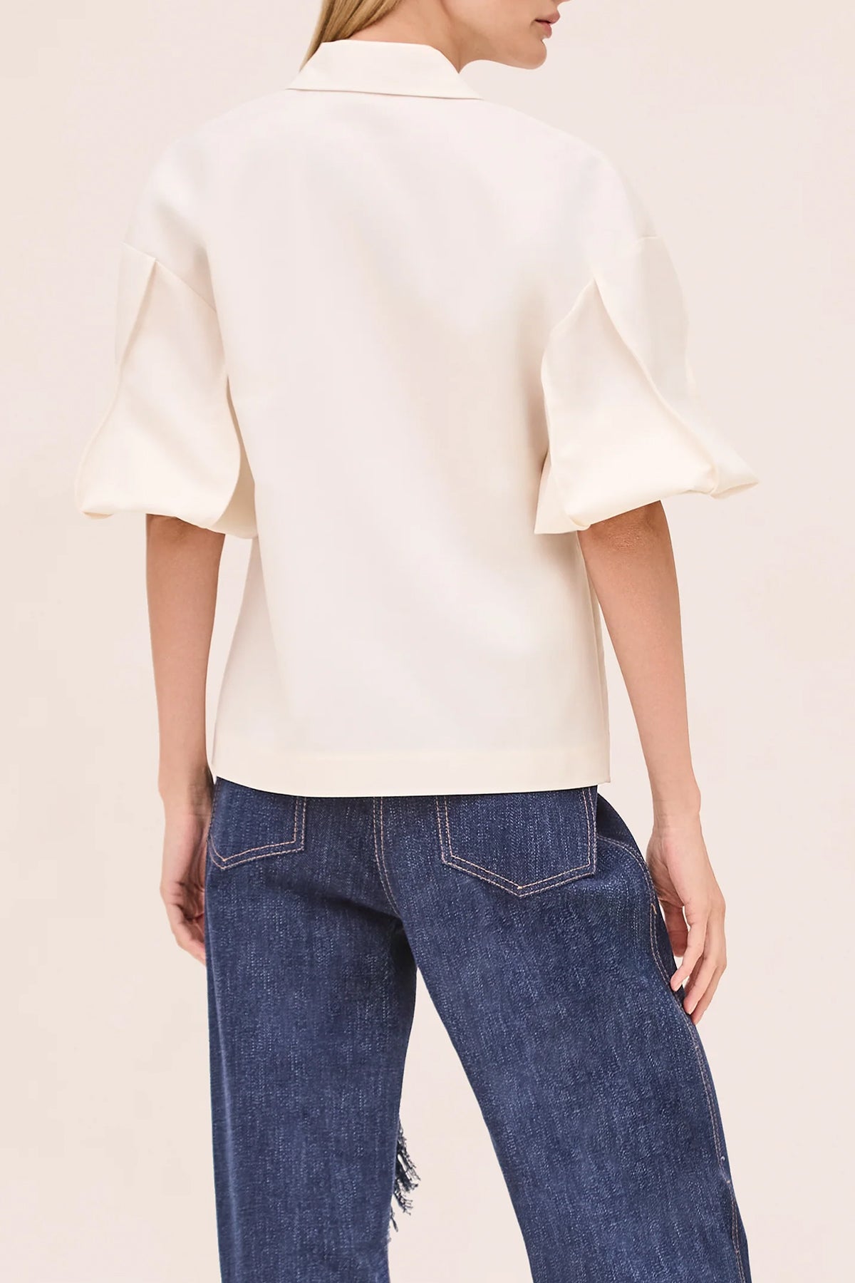 Elsie Top in Ivory - shop - olivia.com