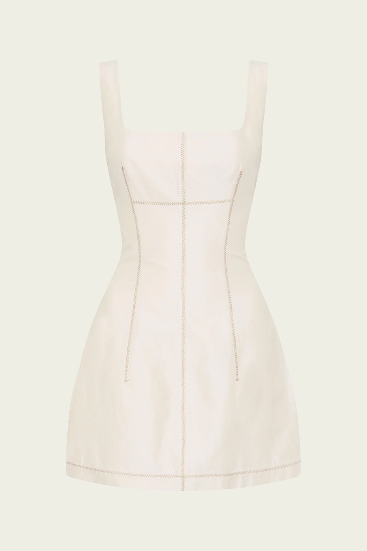 Emilia Corset Mini Dress in Natural - shop - olivia.com