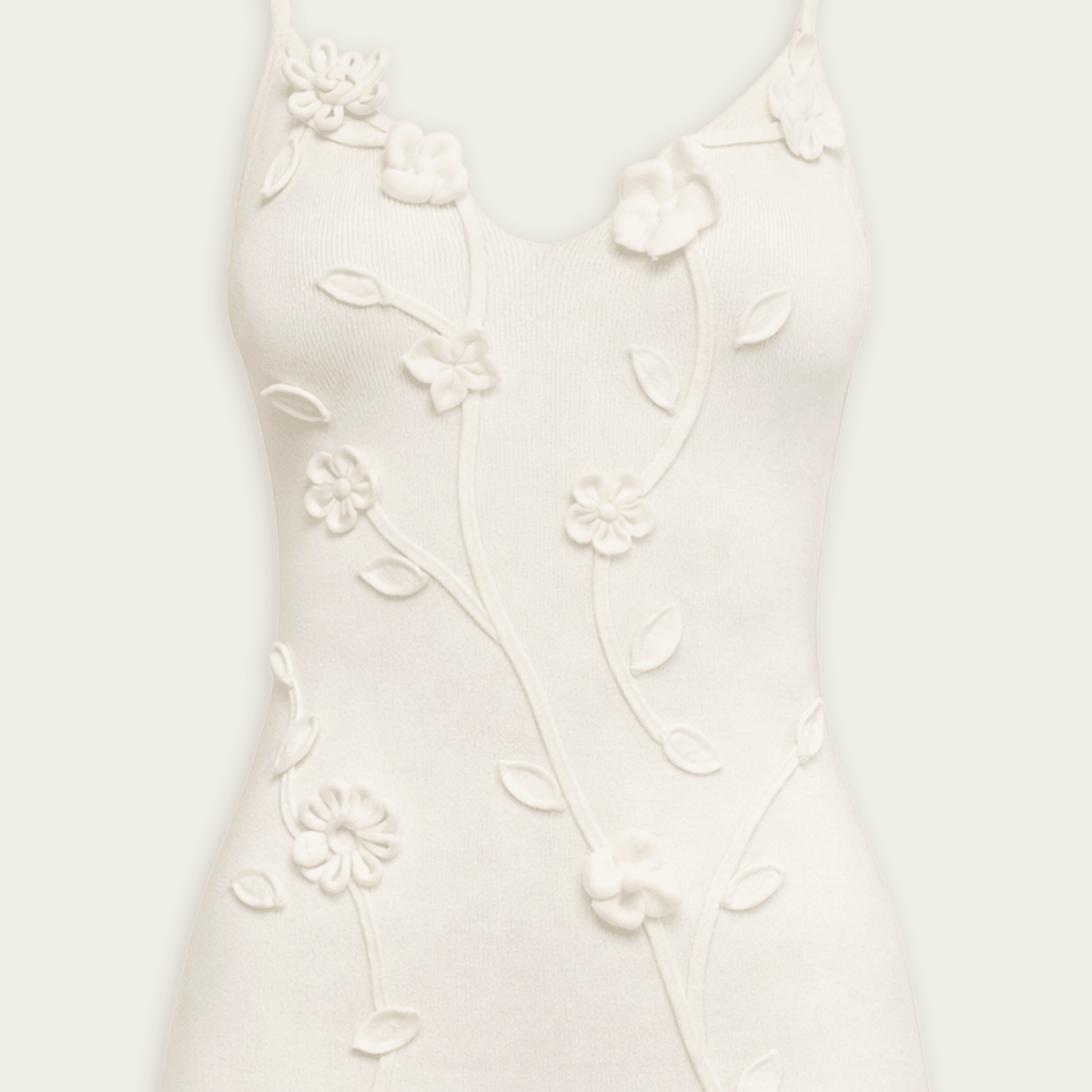 Emiliana Knit Top in Off-White Emiliana Knit Top in Off-White