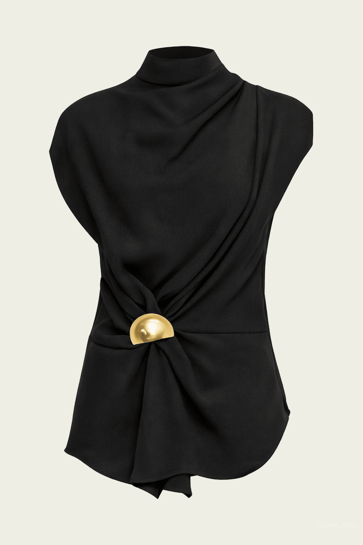 Esmia Top in Black - shop - olivia.com