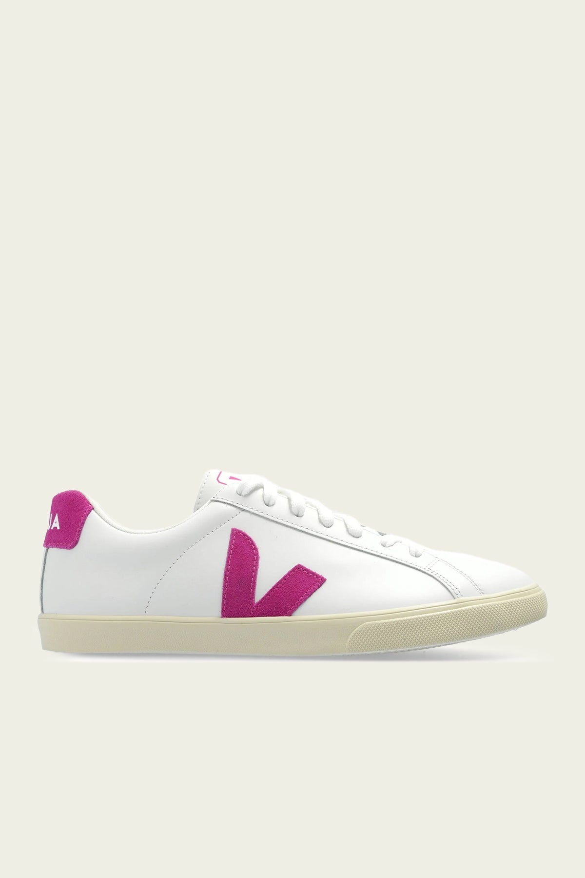 Esplar Leather Sneaker in White Ultraviolet - shop - olivia.com