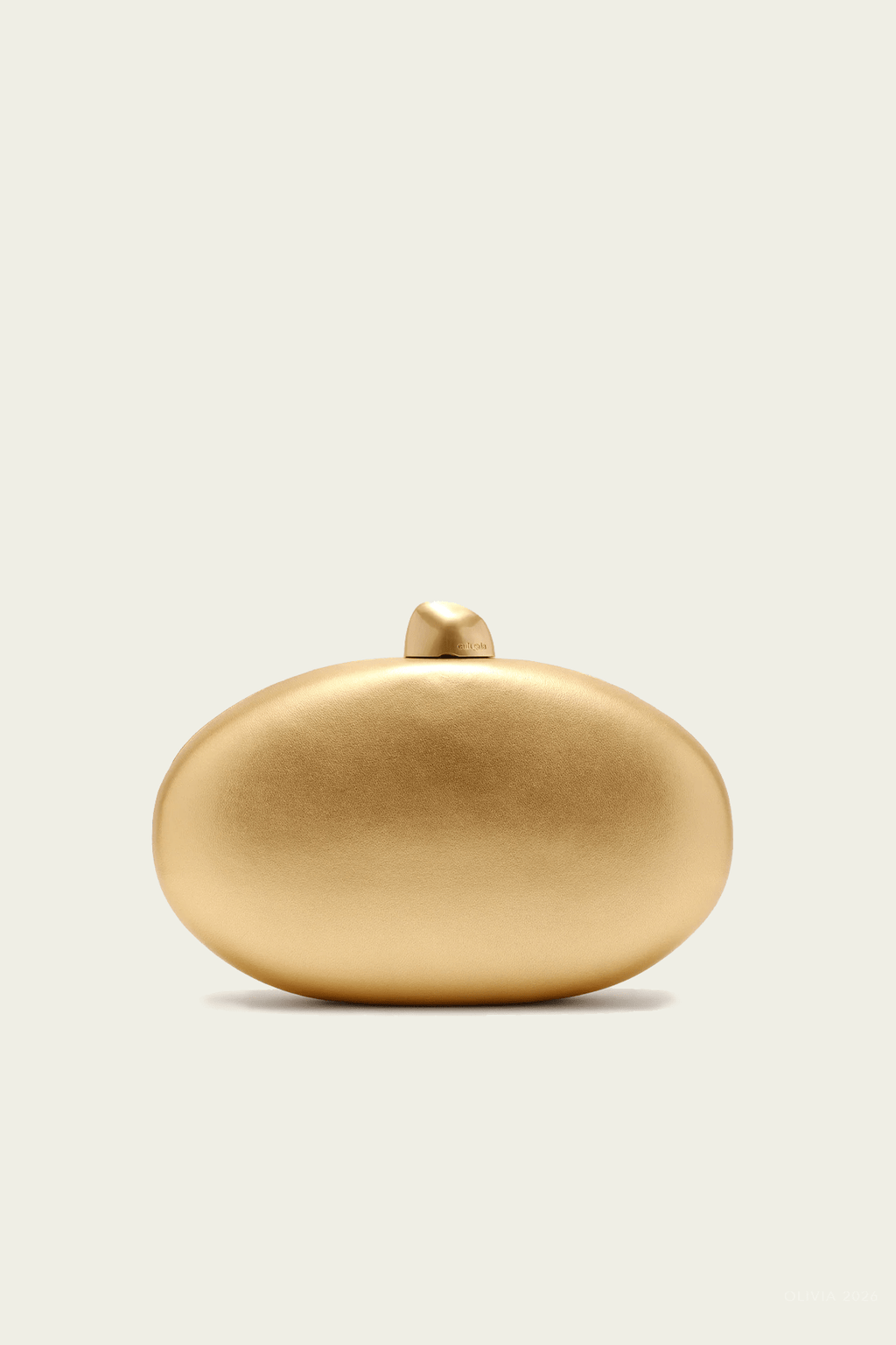 Eviana Clutch Brass