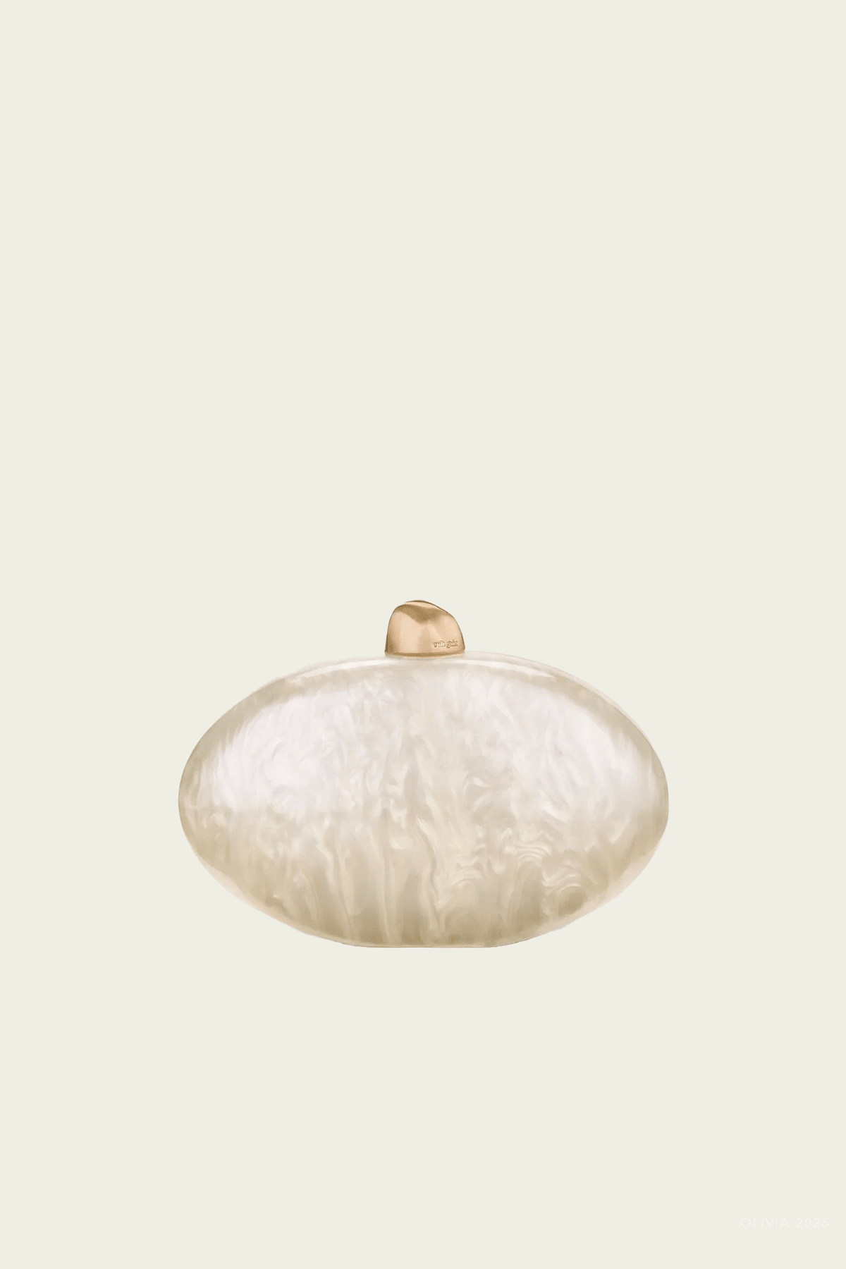 Eviana Clutch in Ivory - shop - olivia.com