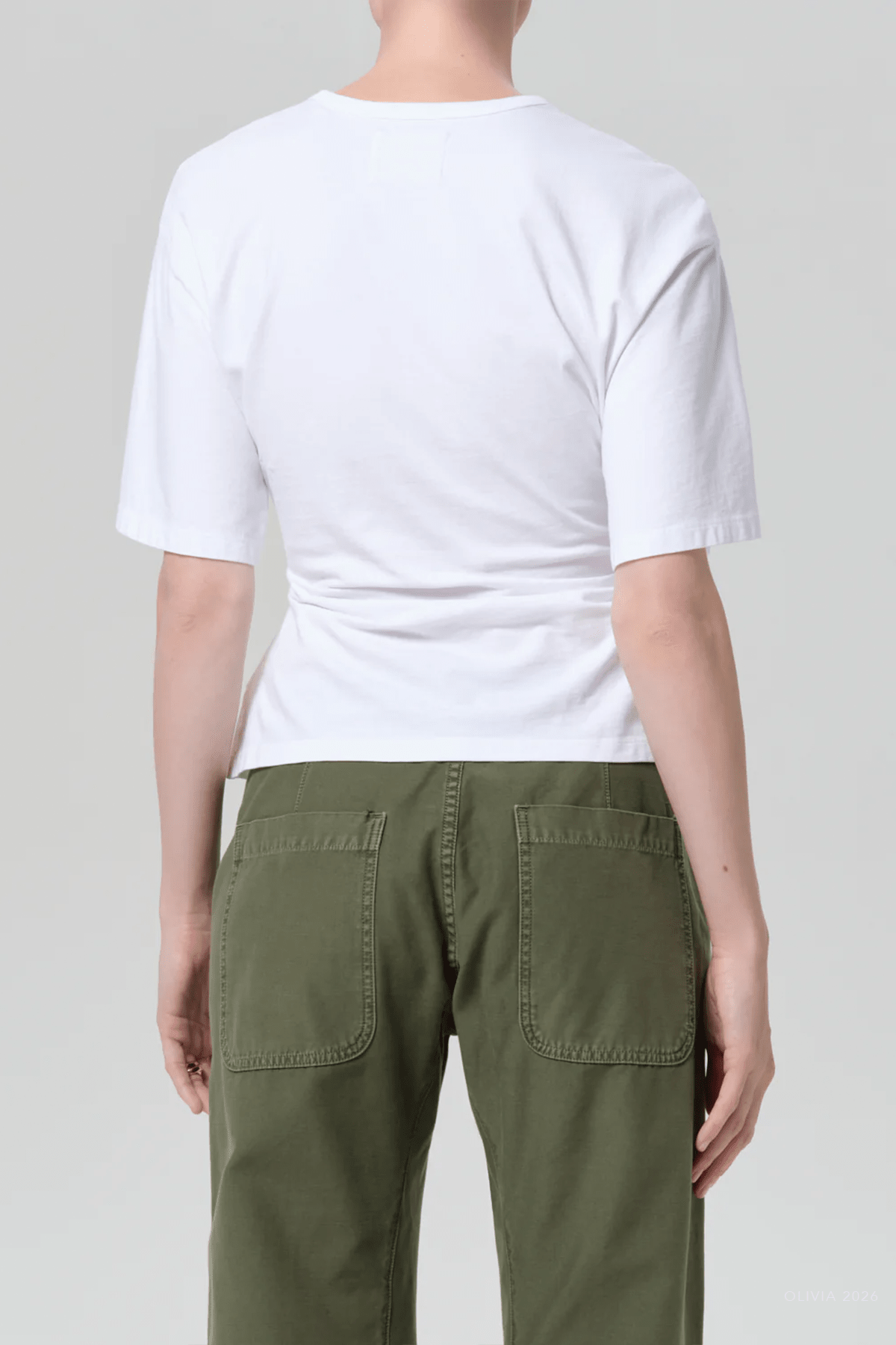 Fabien Tee in White - shop - olivia.com