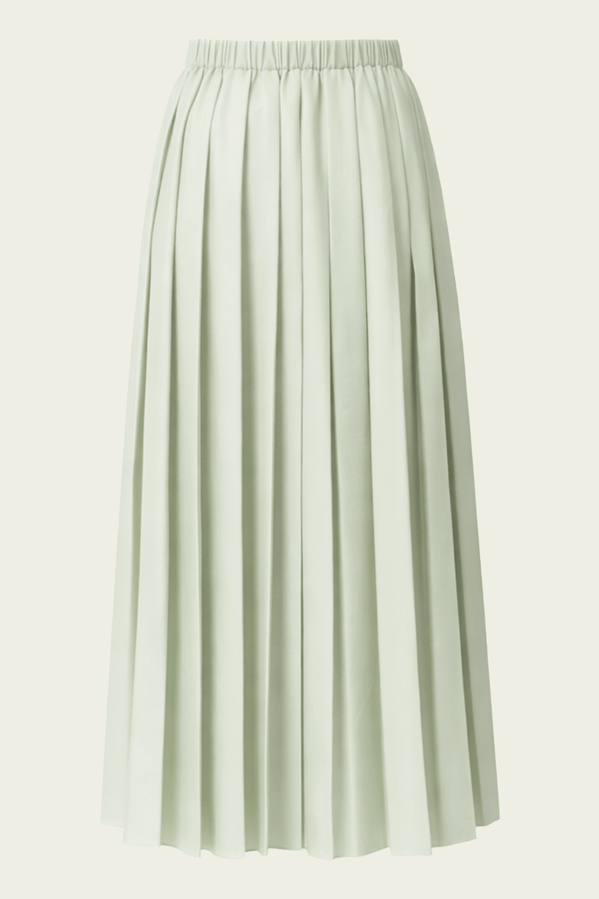 Feather Weight Pleated Pull On Skirt in Sage - shop - olivia.com