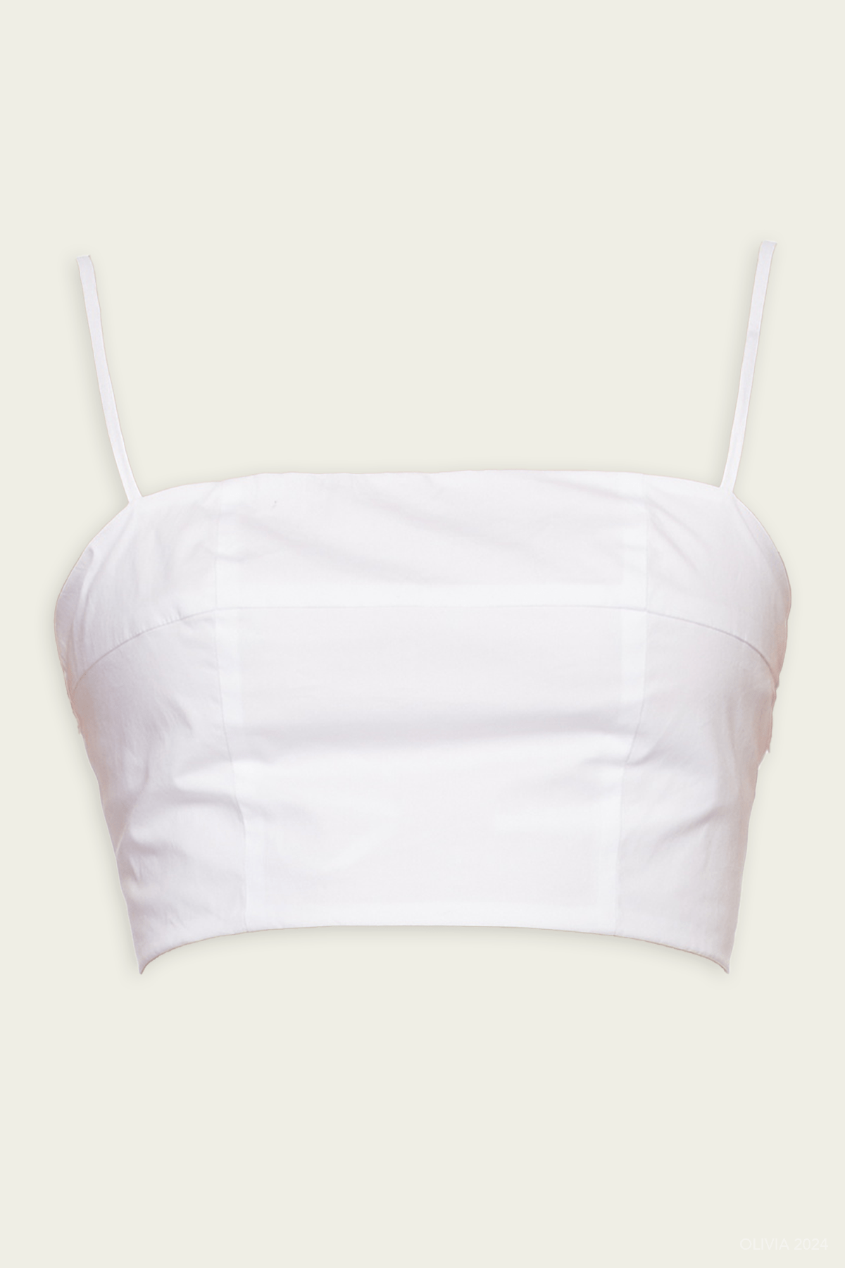 Federico Tank Top in White - shop - olivia.com