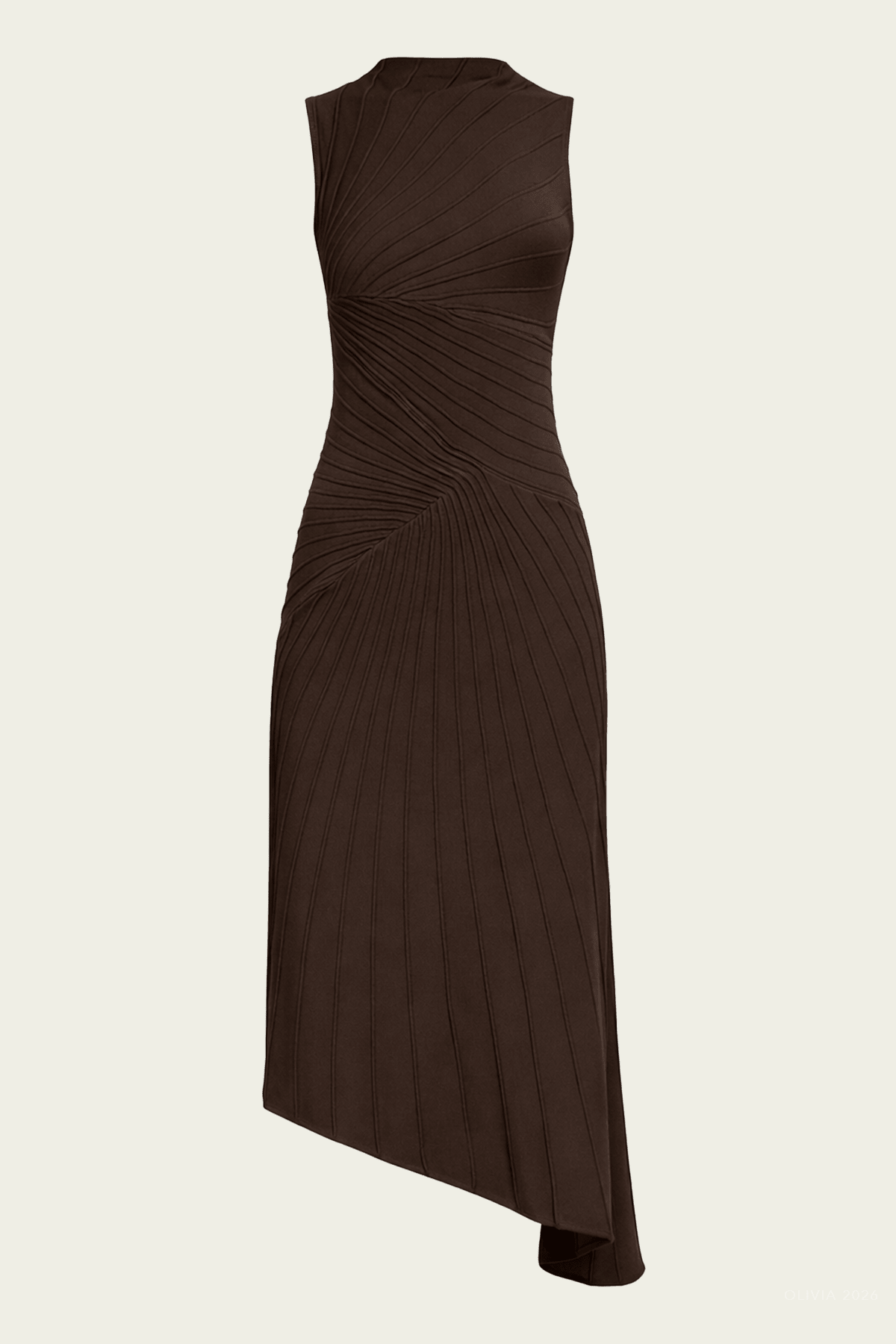 Fen Knit Midi Dress in Luwak - shop - olivia.com