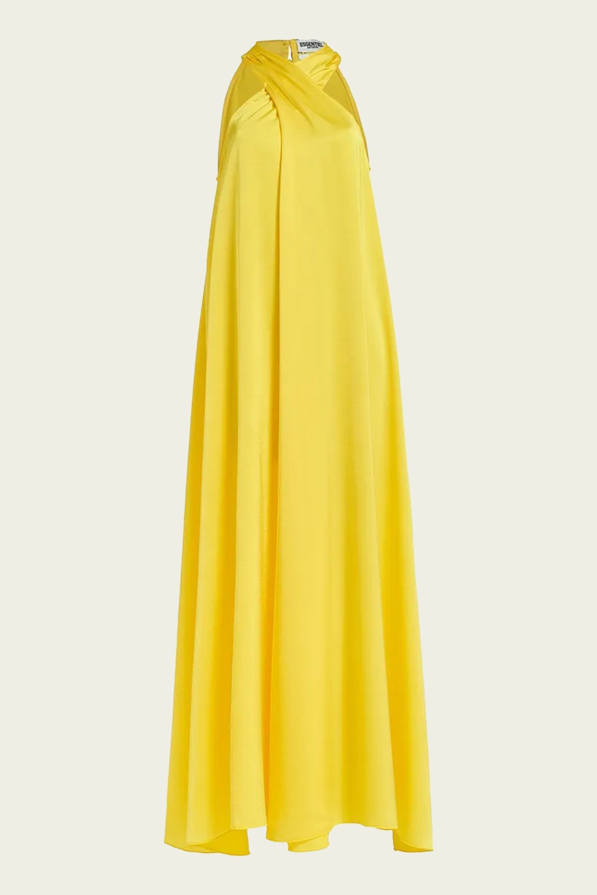 Finch Halter - Neck Maxi Dress in Yellow - shop - olivia.com