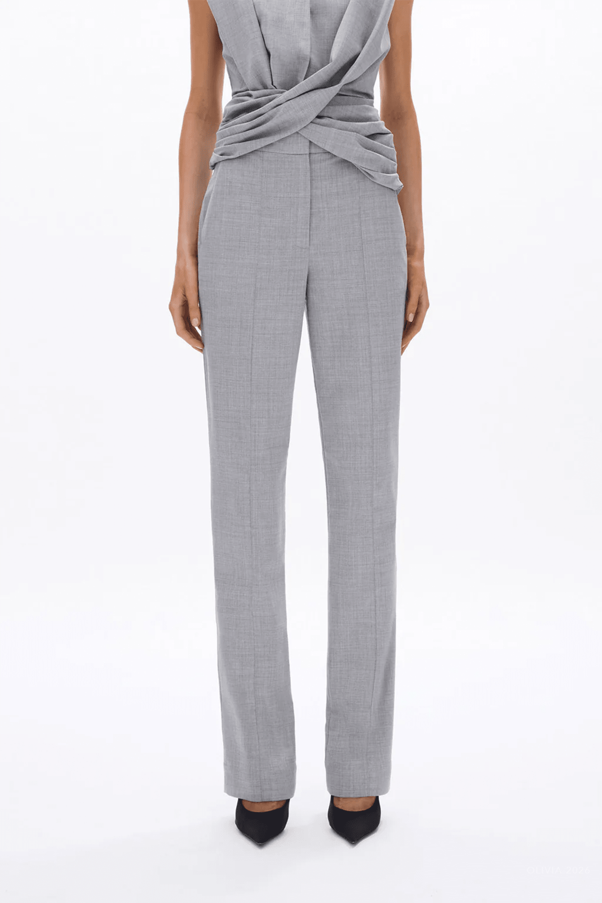Finley Pant in Smoke - shop-olivia.com